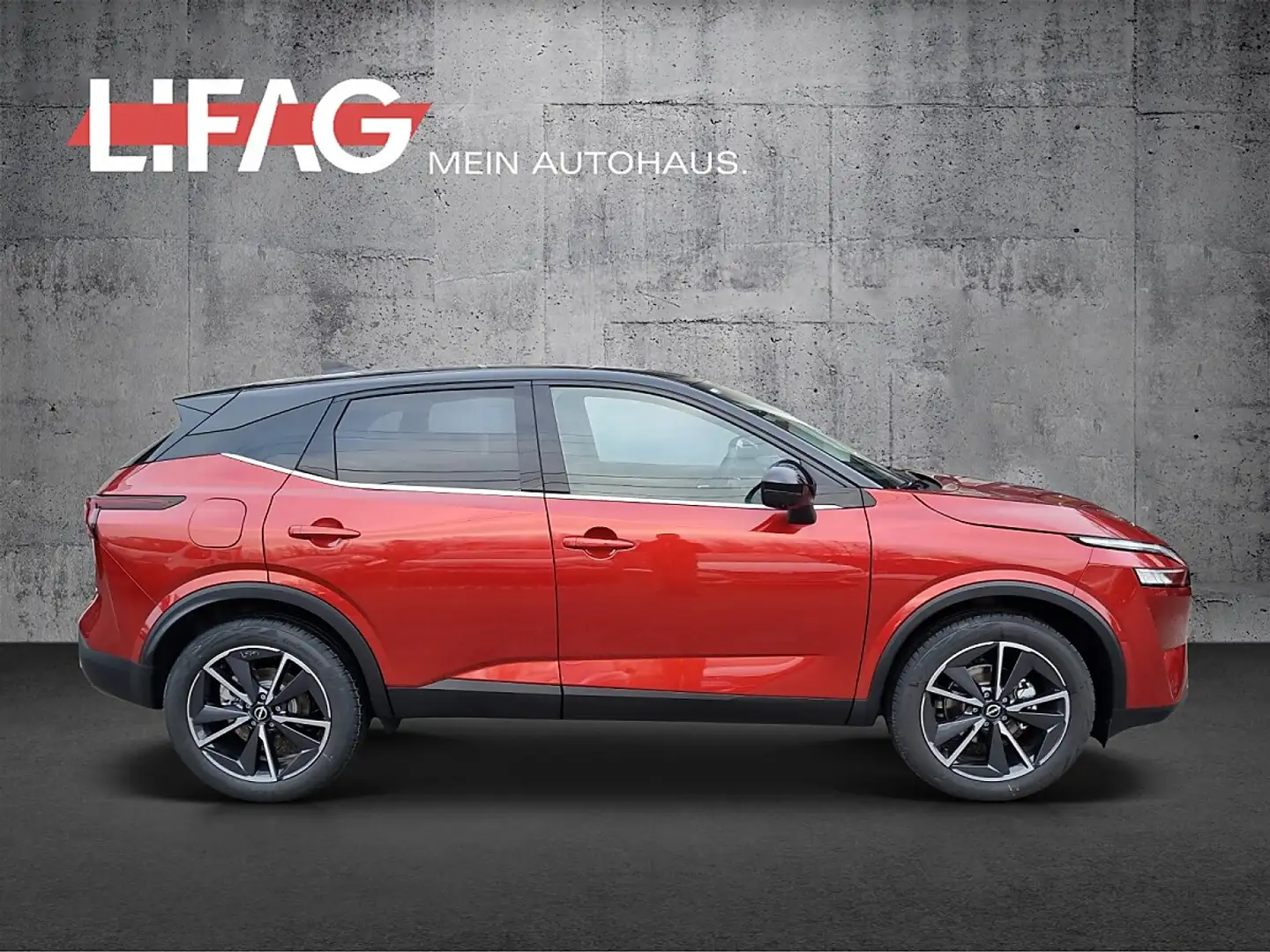 Nissan Qashqai 1,3 MHEV 4x4 Tekna Autom *ab € 25.990,-* Rot - 2