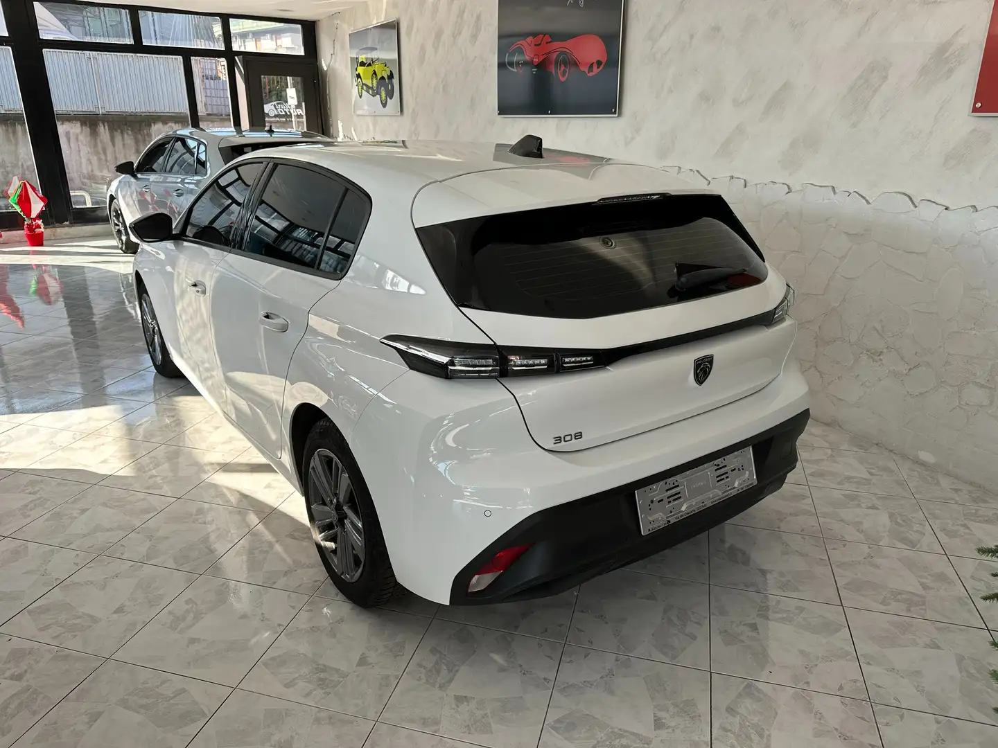 Peugeot 308 308 1.5 bluehdi Allure s Blanc - 2