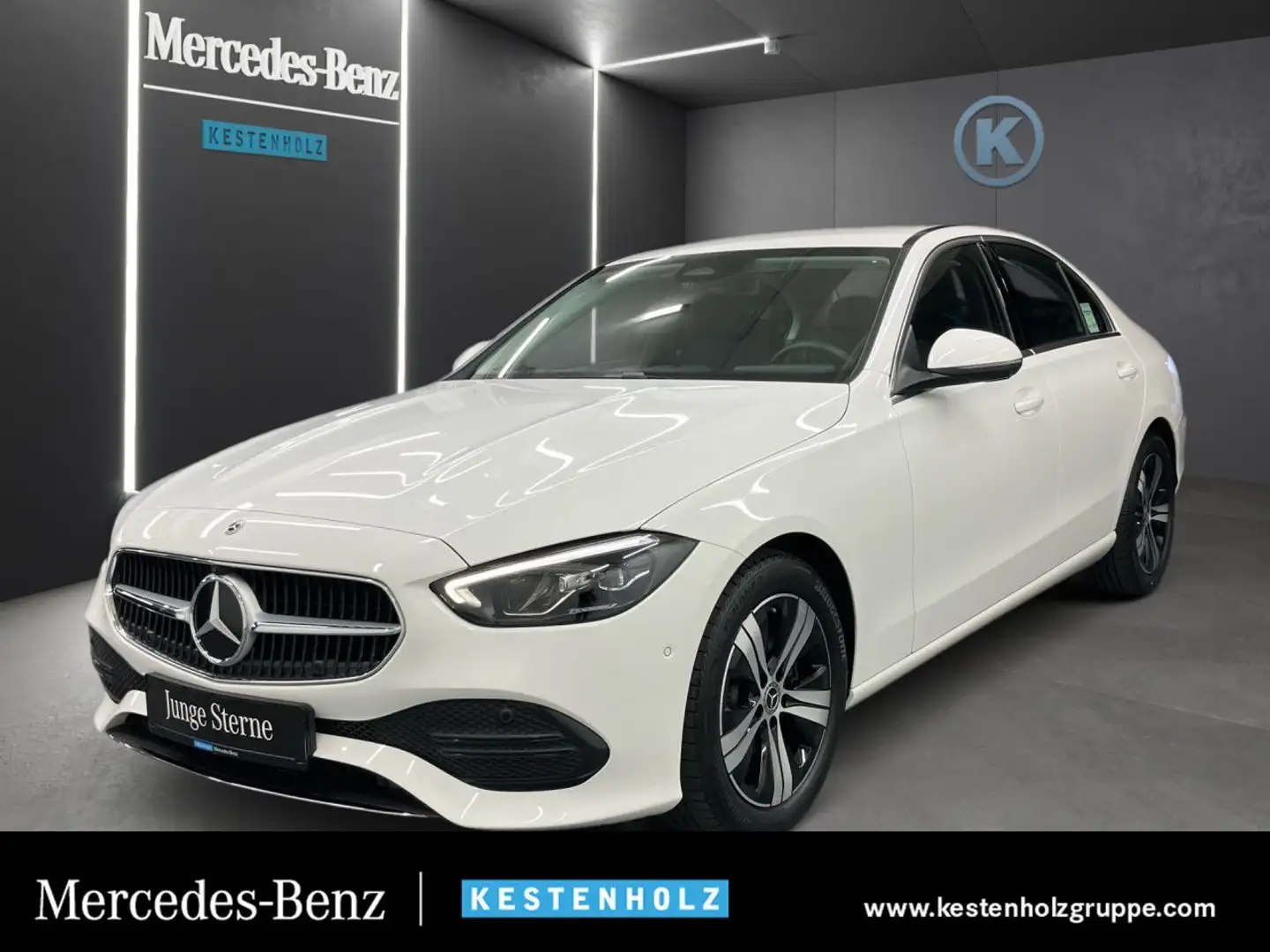 Mercedes-Benz C 180 AVANTGARDE+PARKTRONIC+KEYLESS Weiß - 1
