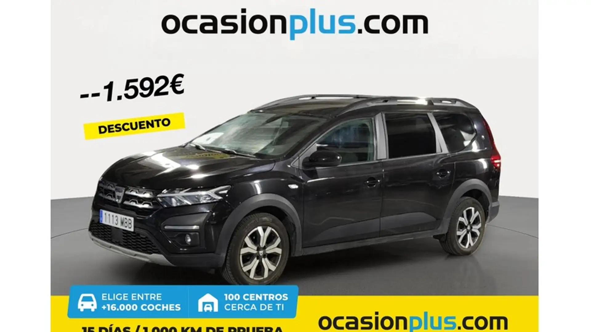 Dacia Jogger 1.0 ECO-G Expression 74kW 5pl. Zwart - 1