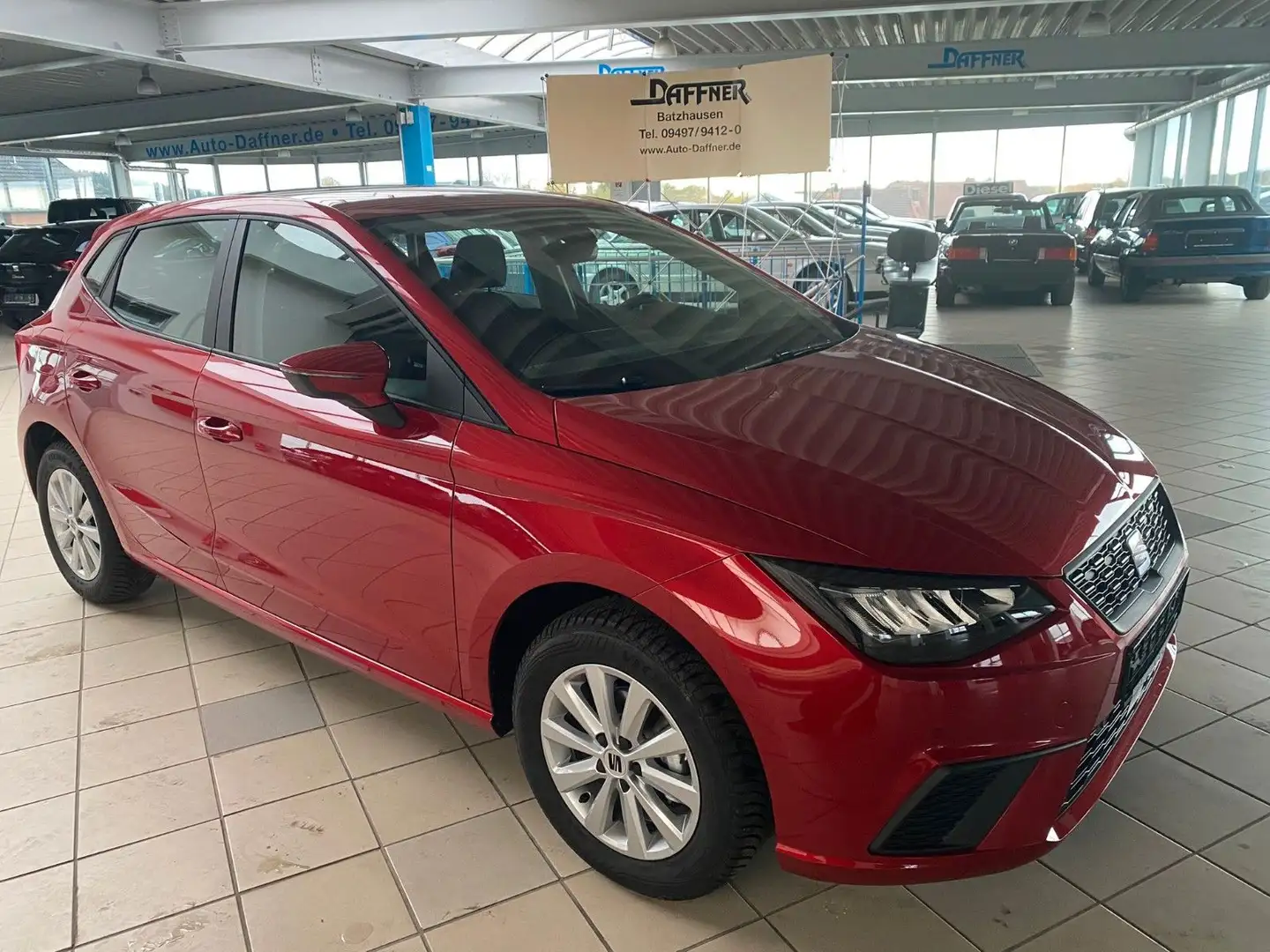 SEAT Ibiza 1.0 TSI 85kW Style/DAB/SZHZG/PDC Bleu - 1