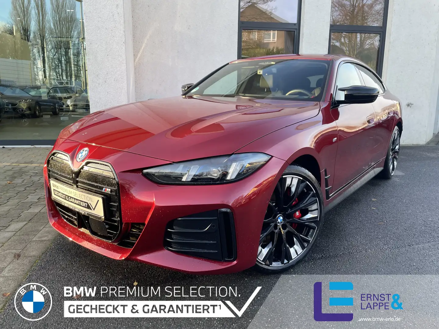 BMW i4 M50 xDrive GC M Sport Pro || H&K AHK Glasdach Rot - 1