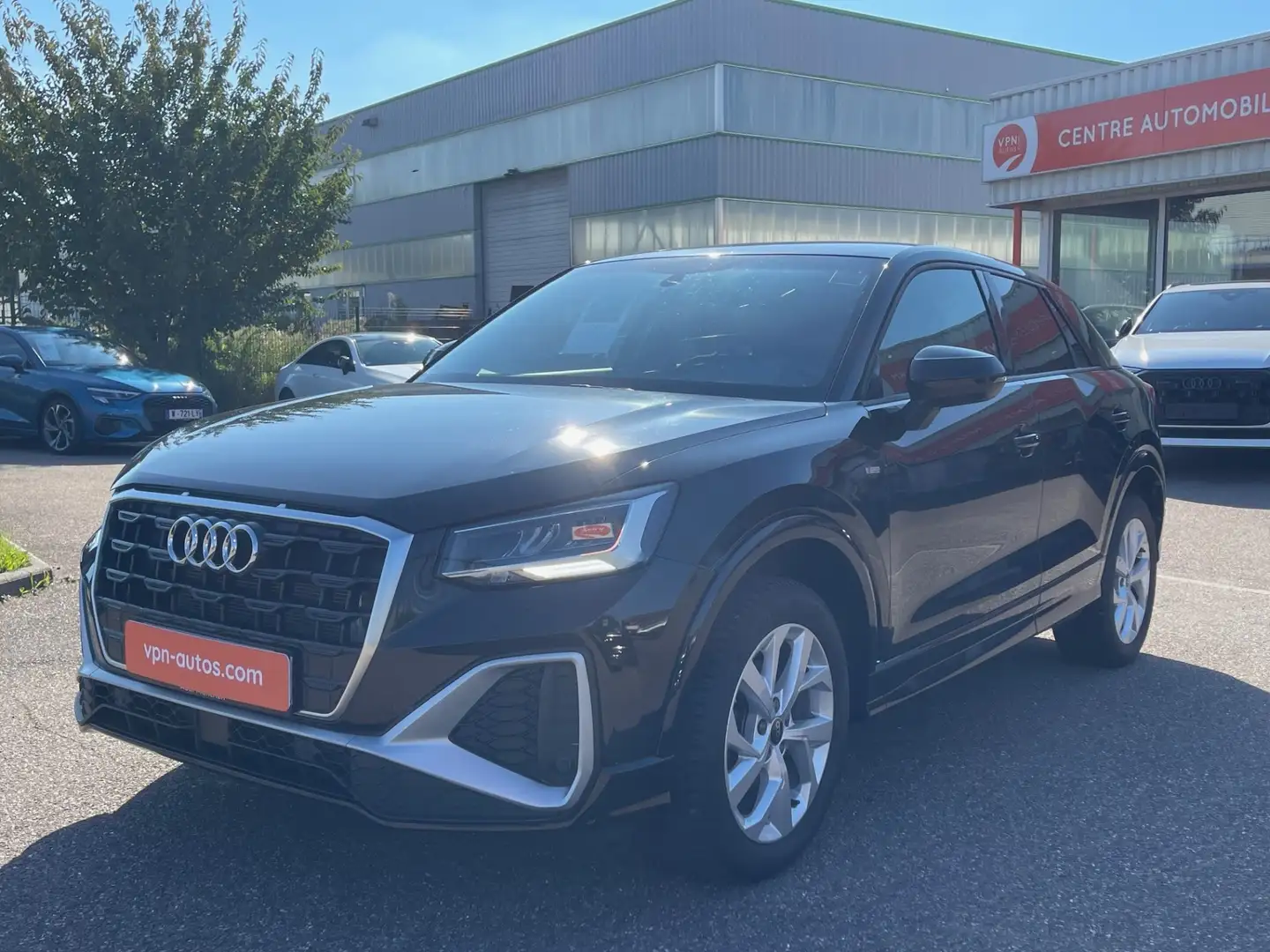Audi Q2 35 TFSI 150 S tronic 7 S line+GPS+CAMERA+MATRIX LED+CLIM BIZONE +S.CHAUFF+HAYON ELEC+OPTS Schwarz - 1