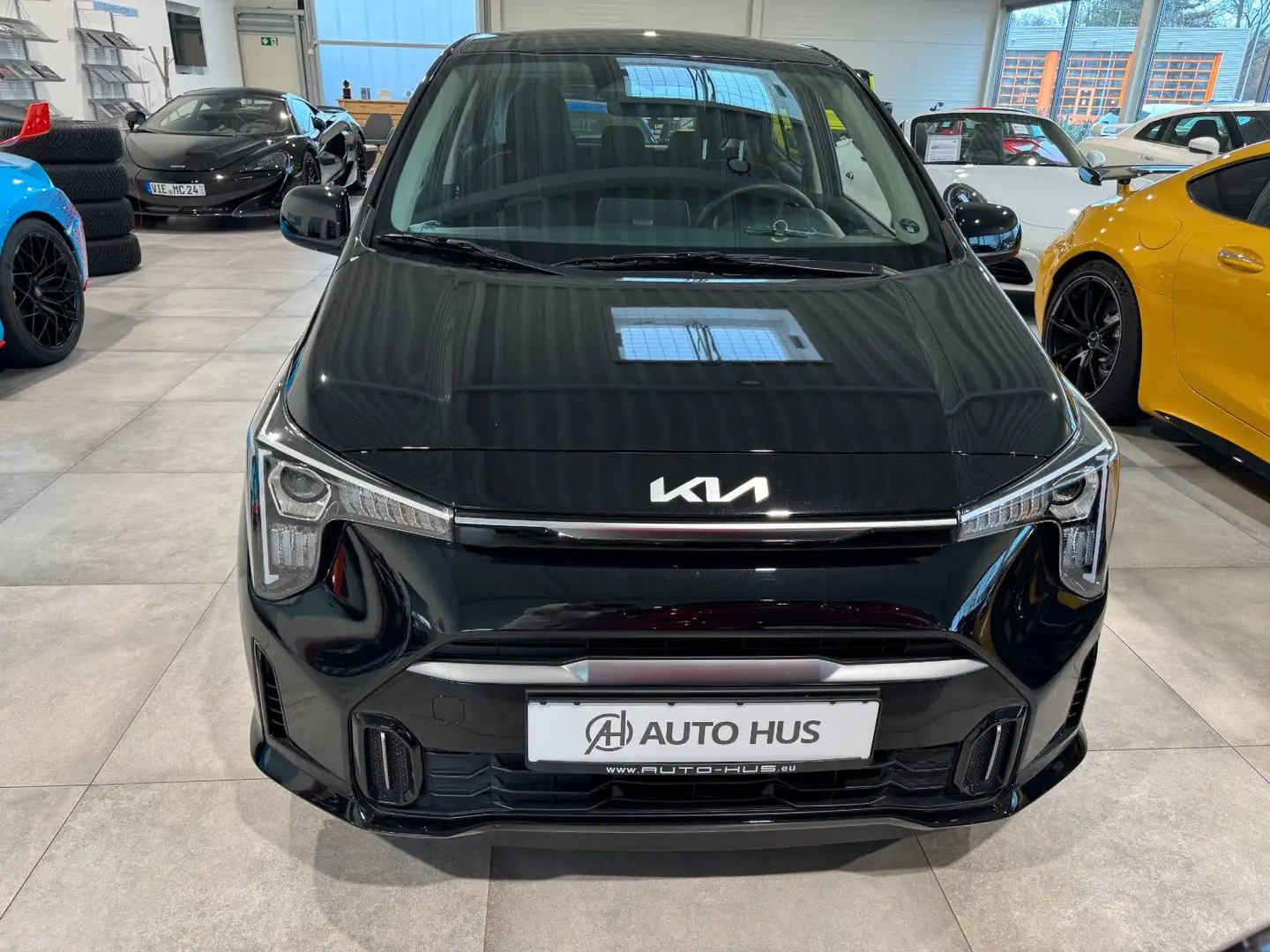 Kia Picanto Vision Navi/Kamera/PDC/SHZ/Klima/Blueto. Schwarz - 2