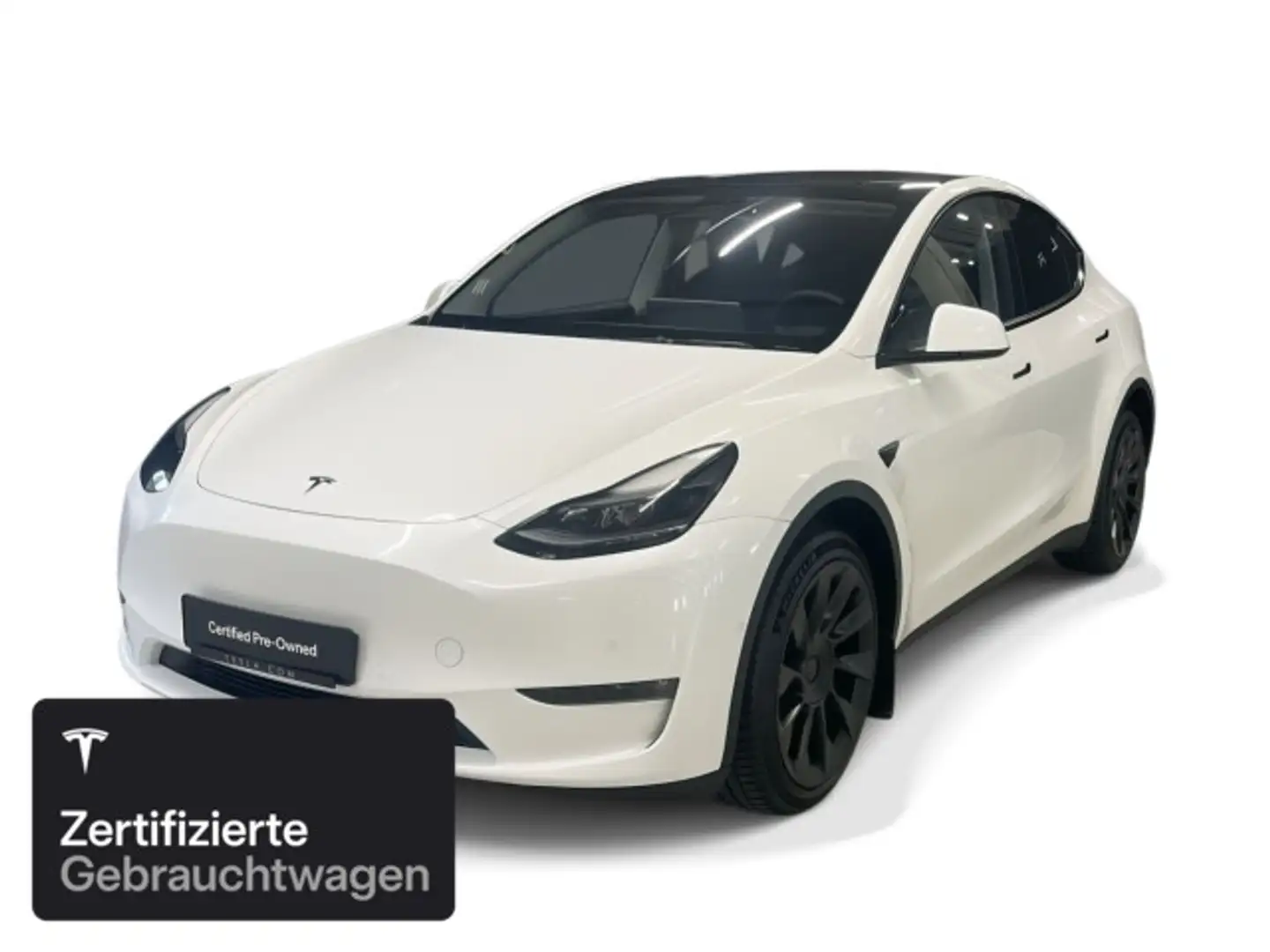 Tesla Model Y Long Range AWD Blanc - 1