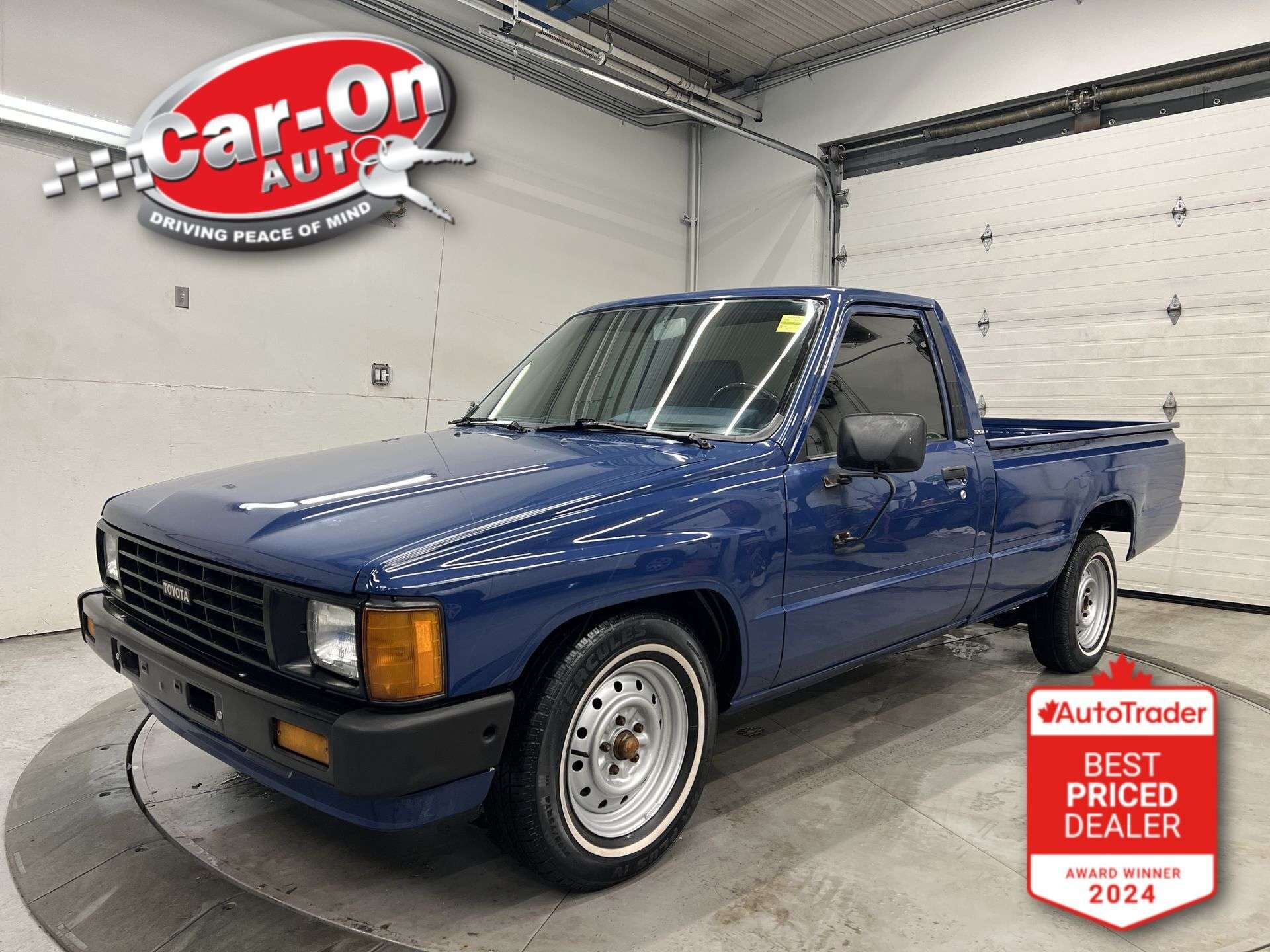 Blue 1986 Toyota Pickup Pickup Truck Manual