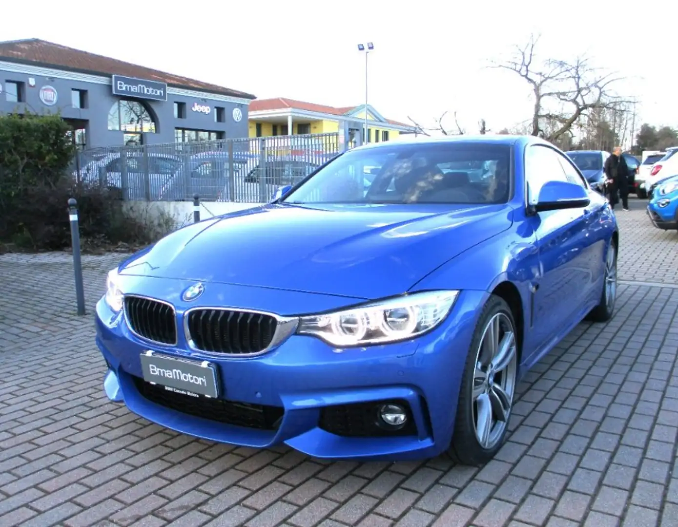 BMW 420 d xDrive Coupé Msport Camera/NaviPro/19 Blu/Azzurro - 2