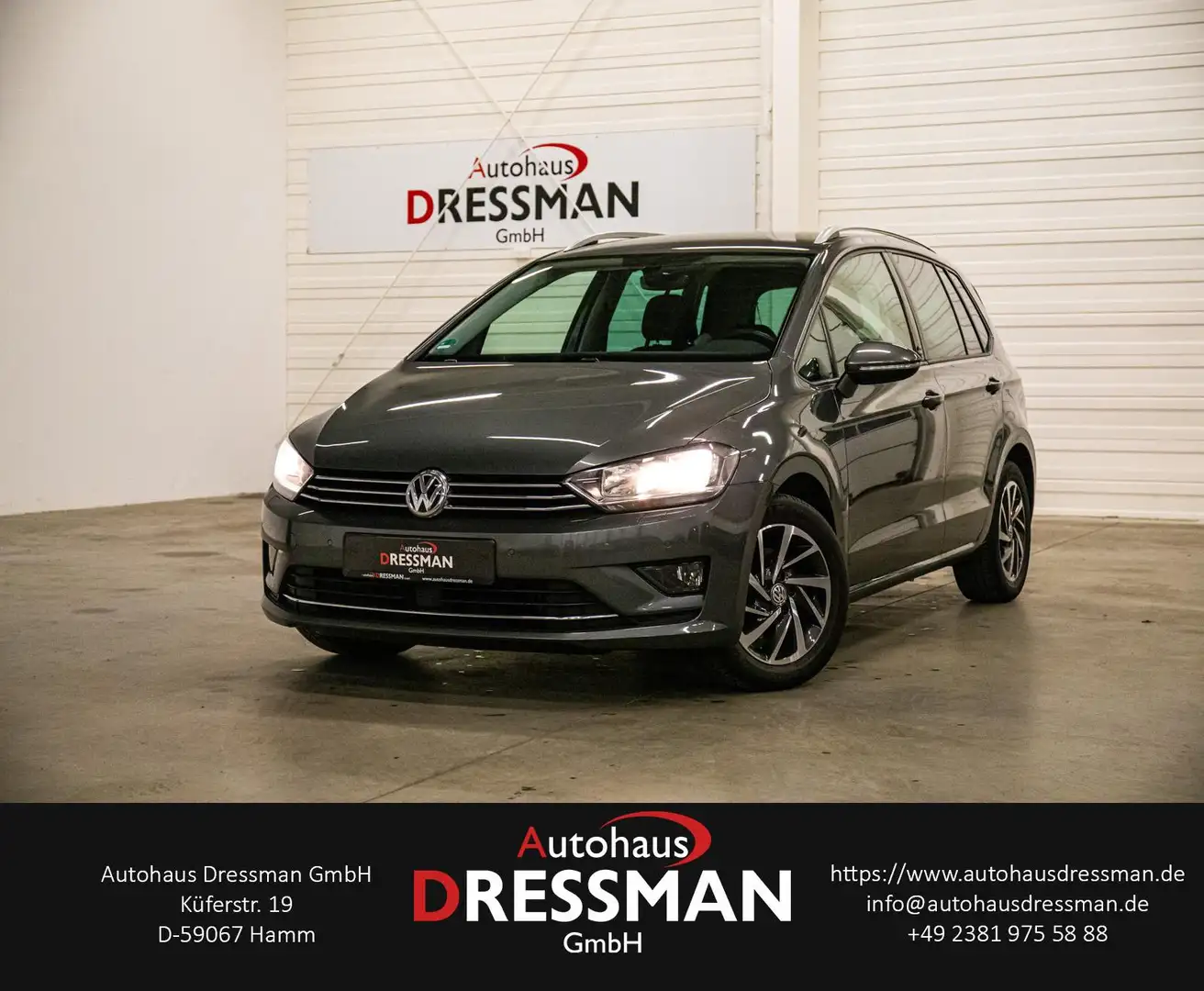 Volkswagen Golf Sportsvan 1.6 TDI Sound BMT/Start-Stopp Gris - 1