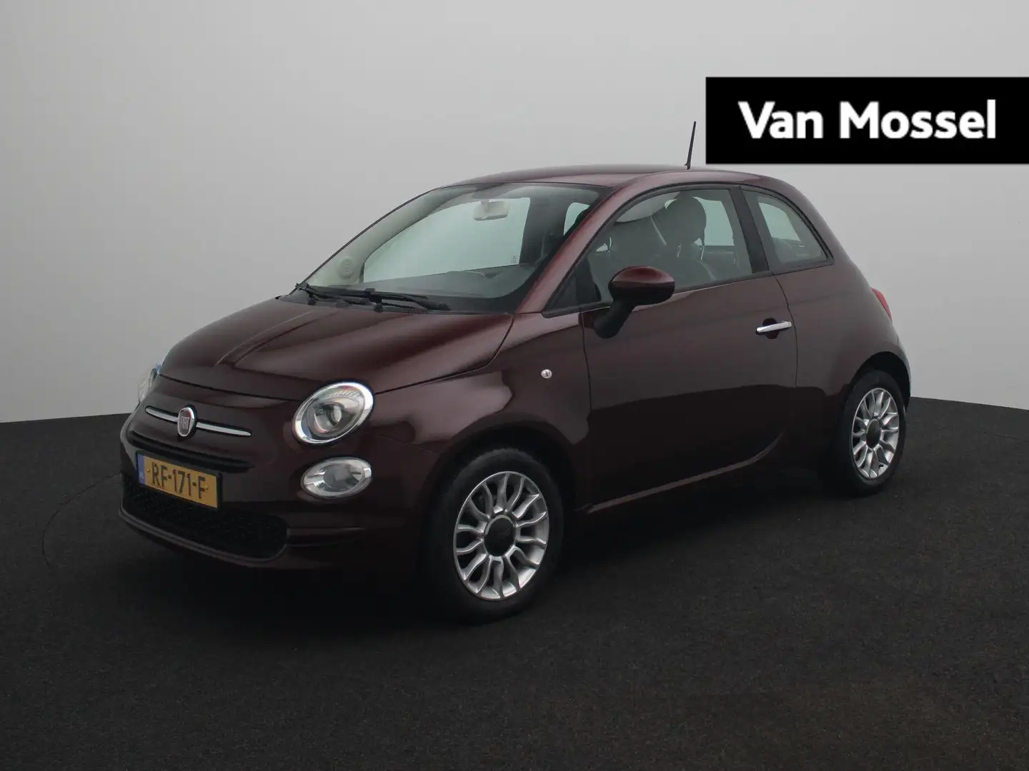 Fiat 500 1.2 Popstar | Airco | Velgen | Dealer onderhouden Rood - 1