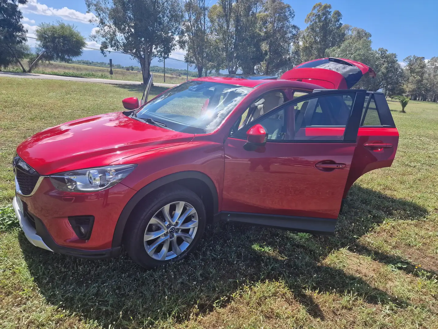 Mazda CX-5 MOTORE NUOVO con certificato garanzia KM/0 Rosso - 1