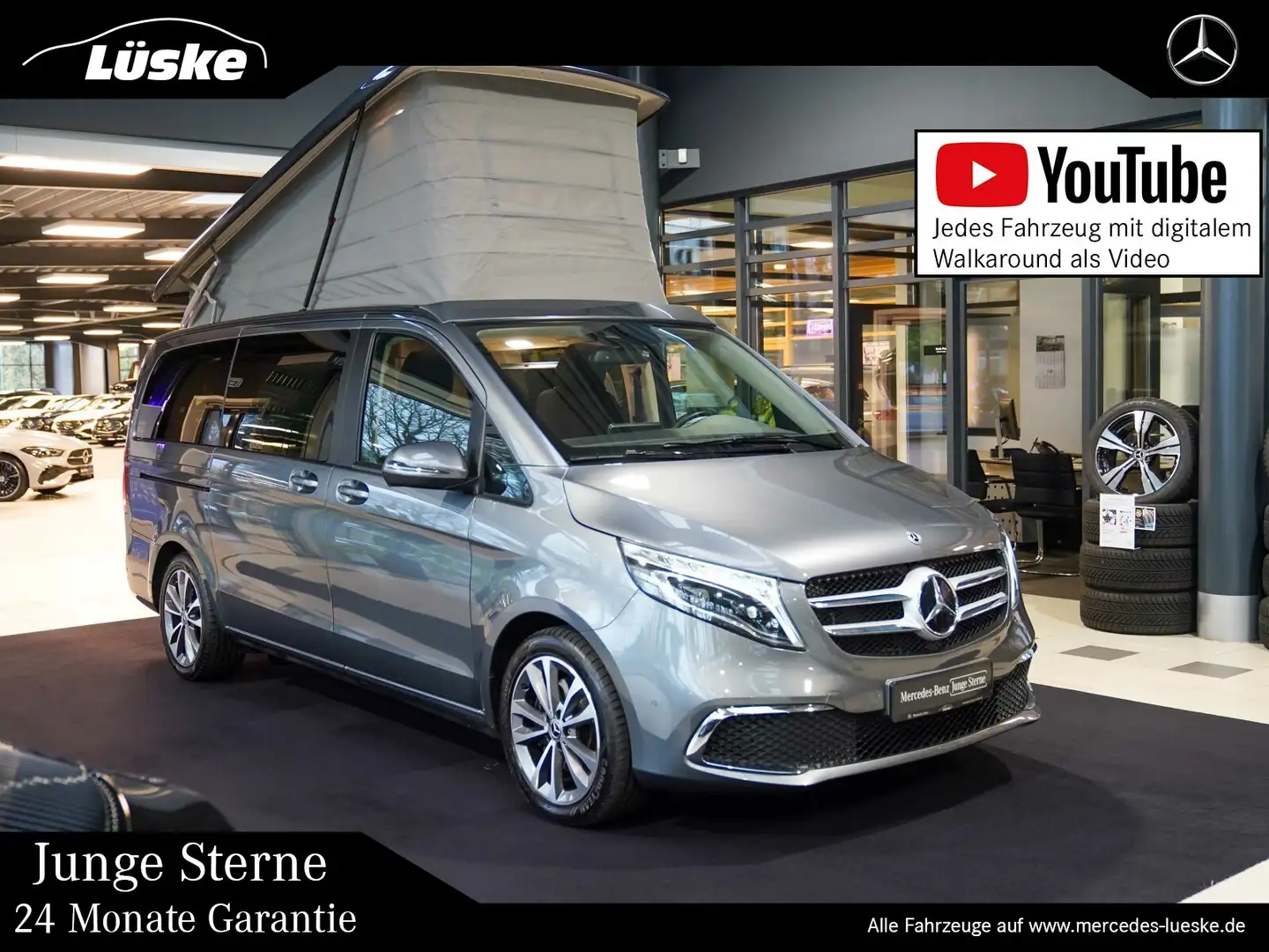Mercedes-Benz V 250 V 250 d Marco Polo Sport-Paket Distronic Küche Grau - 1