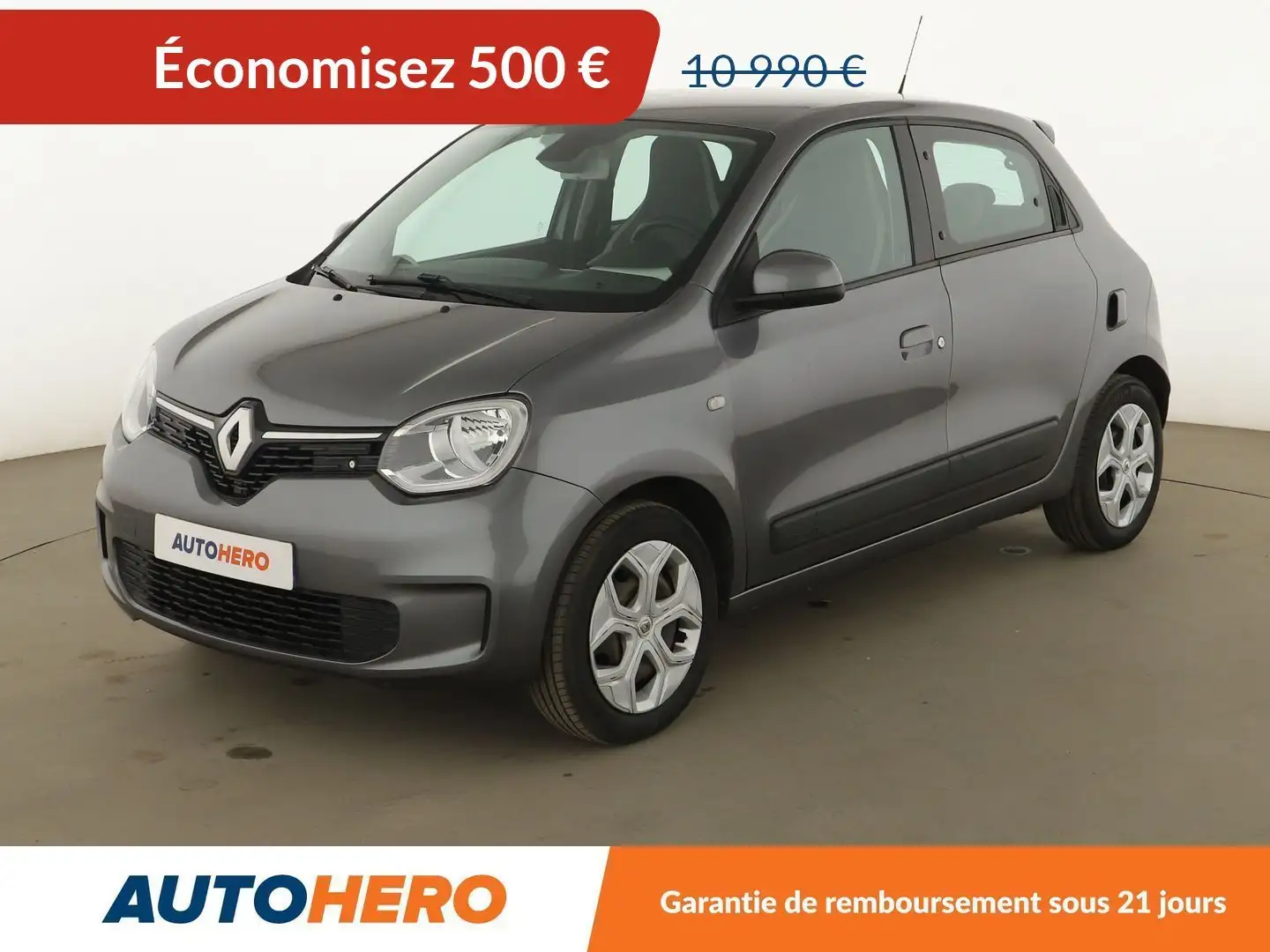 Renault Twingo 1.0 SCe Zen Gris - 1