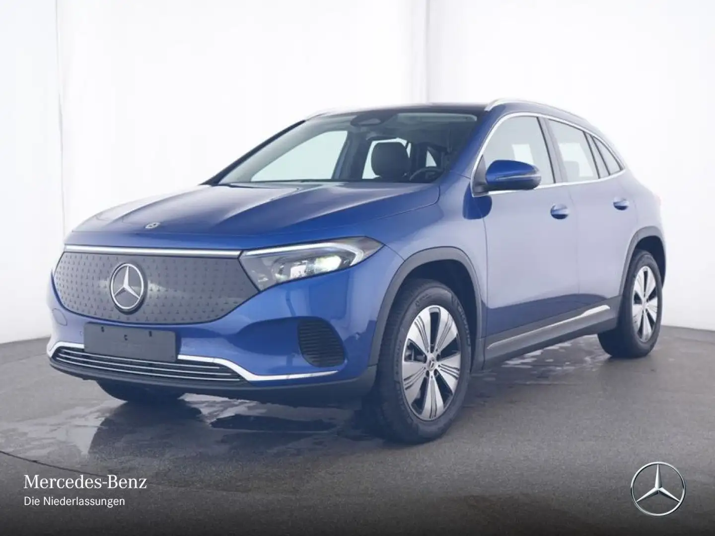 Mercedes-Benz EQA 350 4M PROG+ADVANCED+AHK+PANO+KAMERA+SPUR Blau - 2