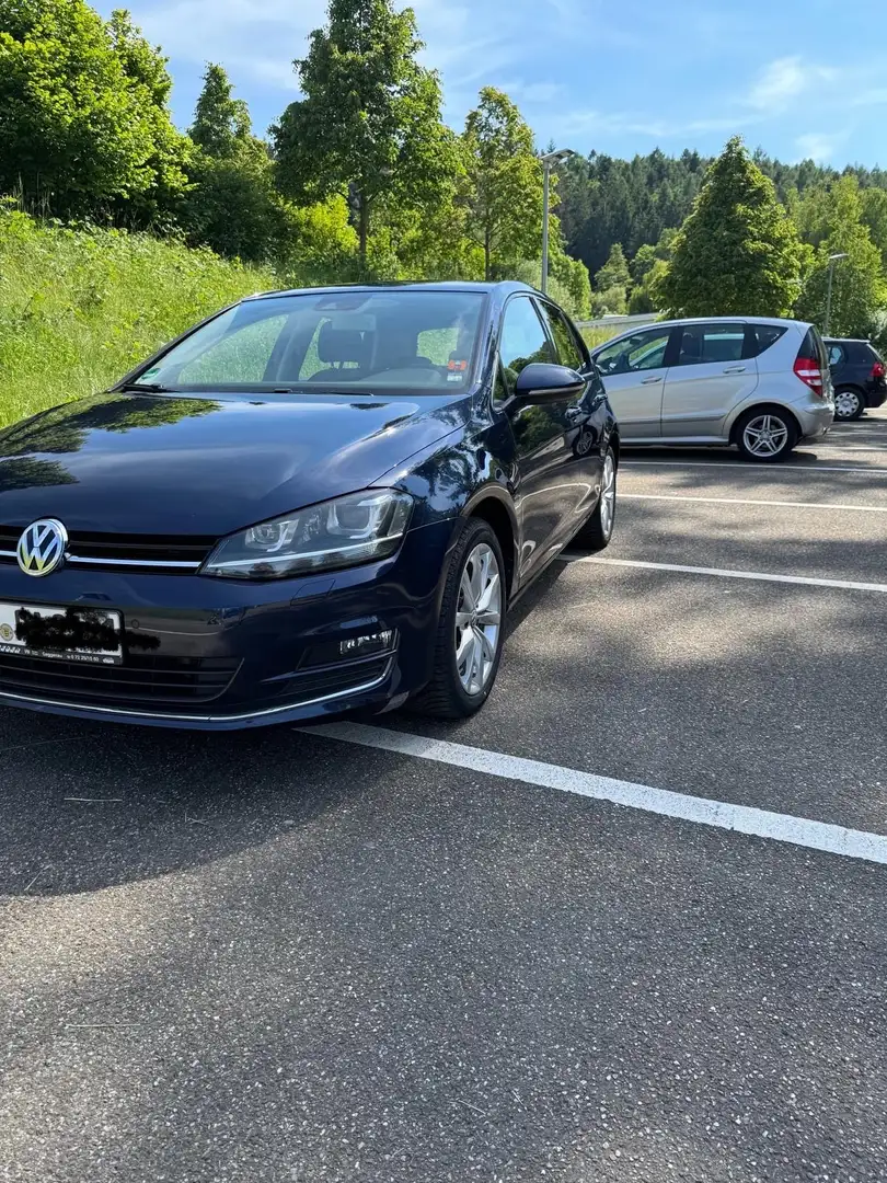 Volkswagen Golf Highline BMT 2,0 TDI Blau - 1