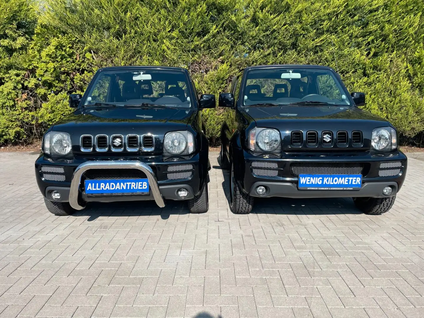 Suzuki Jimny ROCK AM RiNG ALCANTARA SHZ PDC ALU AHK SOFT+HARD Schwarz - 1