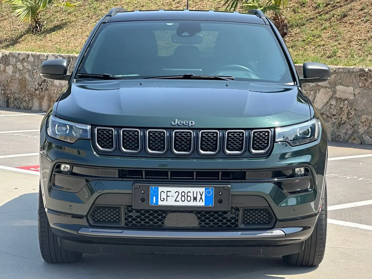Jeep Compass 1.3 T4 PHEV 80 ANNIVERSARIO 4XE UNIPRO+FULL! Grün - 2