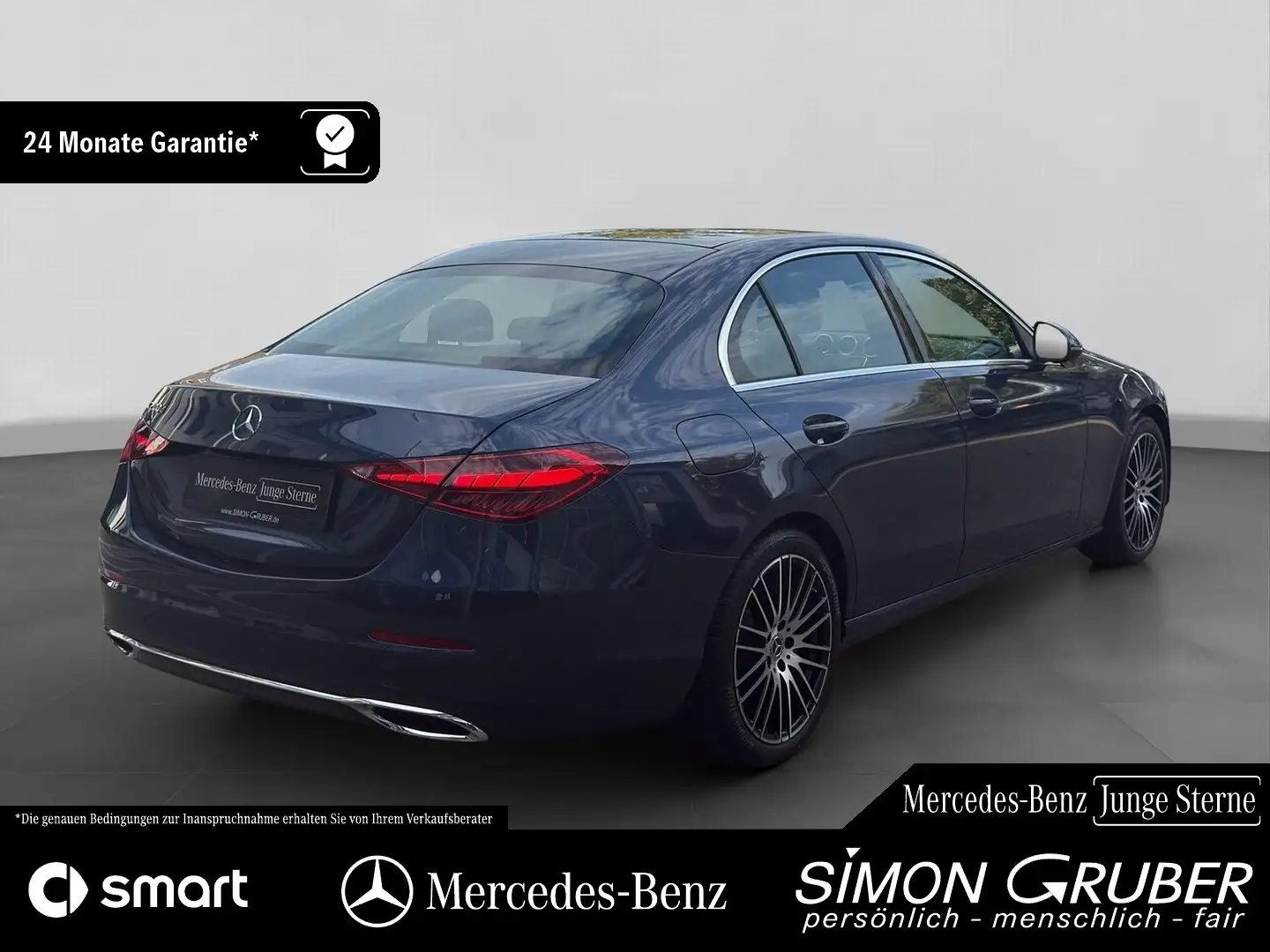 Mercedes-Benz C 200 d Avantgarde Int/Ext Pano DigiLight Memory Blauw - 2