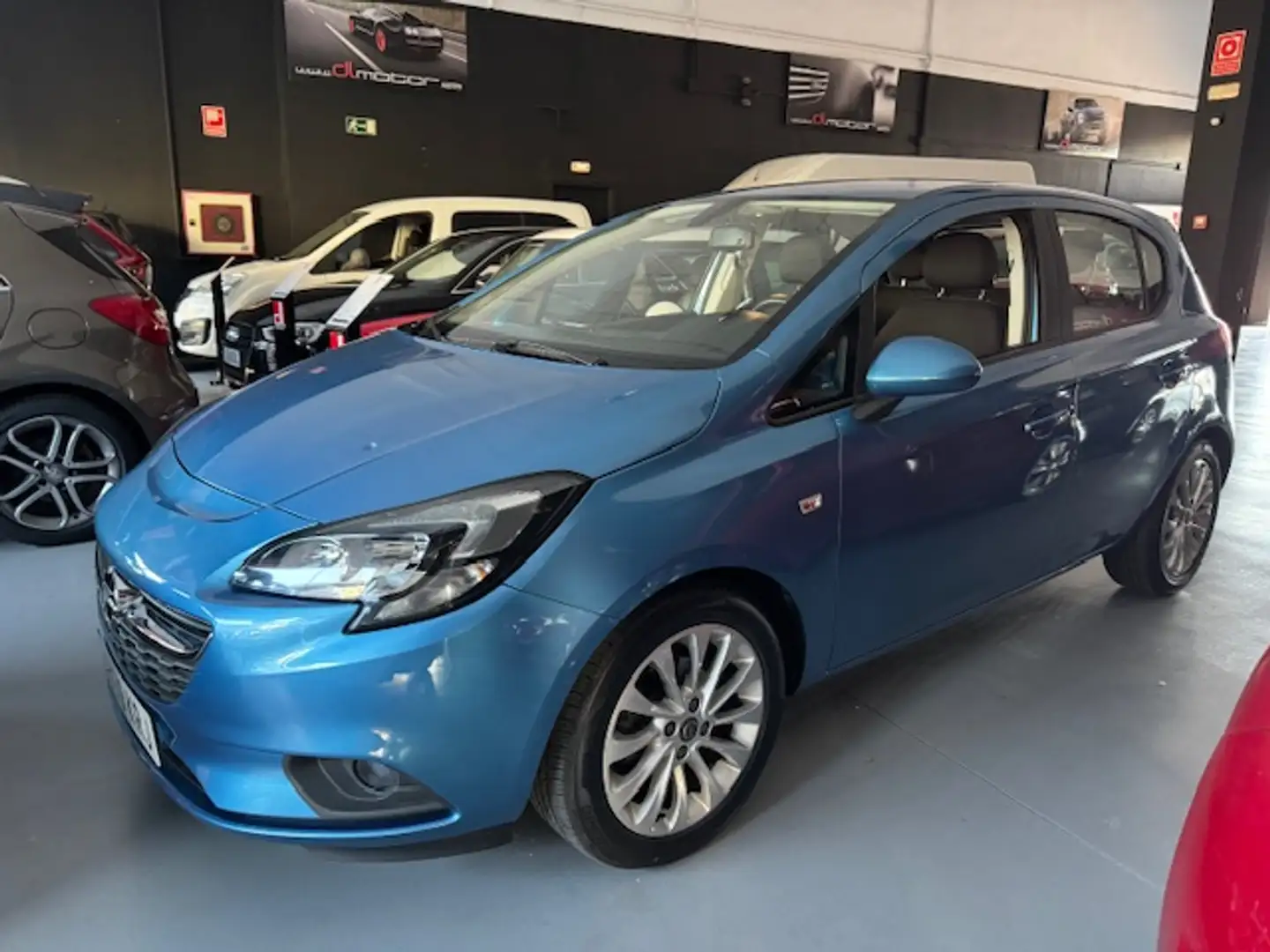 Opel Corsa 1.4 Business 90 Azul - 1