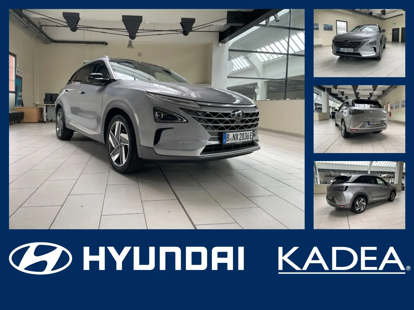 Hyundai NEXO Prime Vollausstattung Wasserstoffantrieb Stříbrná - 1