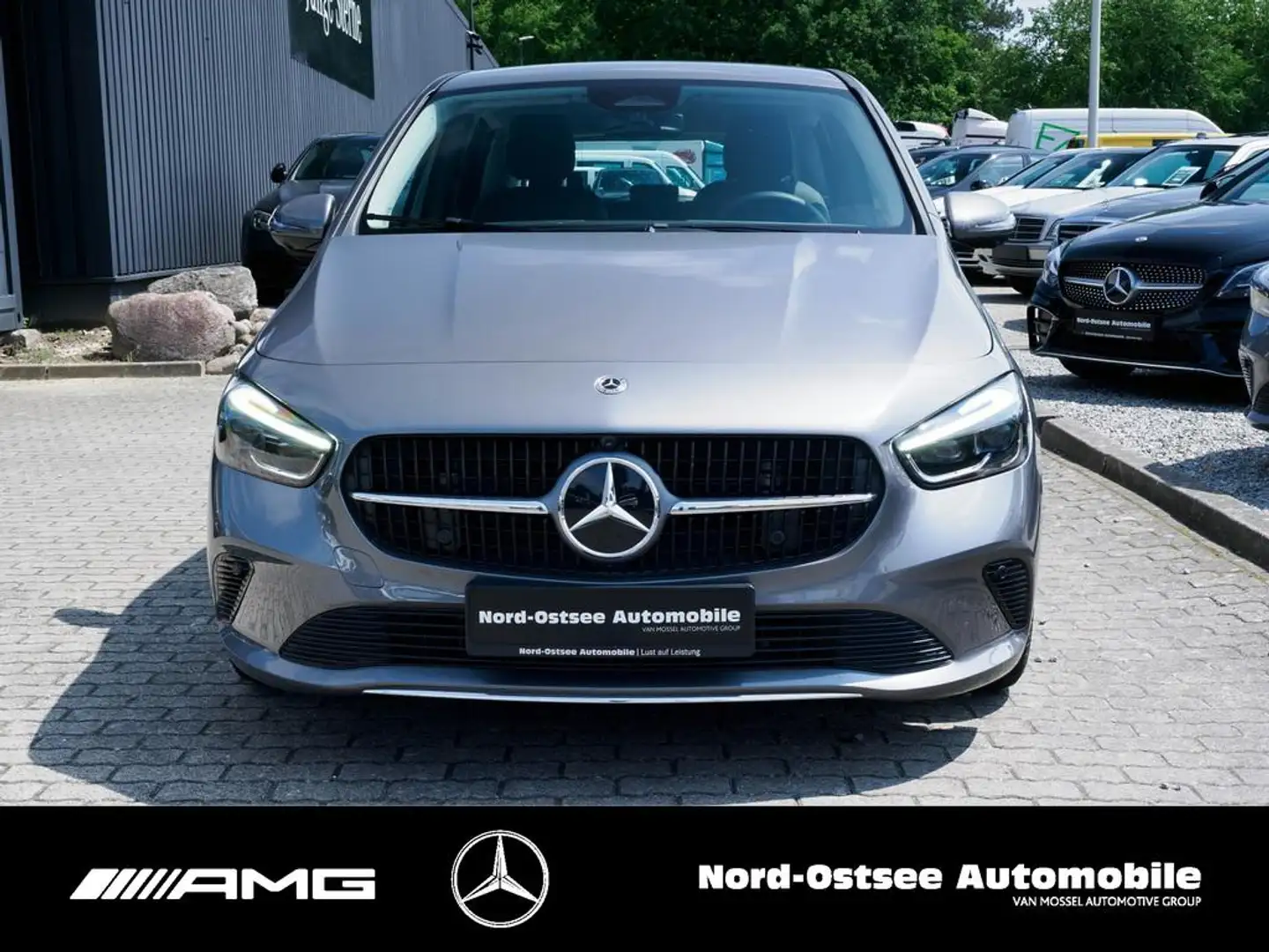 Mercedes-Benz B 200 PROGRESSIVE  AHK 360° KAMERA MULTIBEAM DAB Grigio - 2