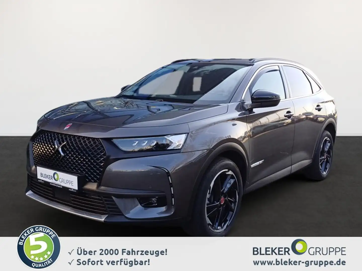 DS Automobiles DS 7 Crossback BlueHDi 130 Performance Line+ Gris - 1