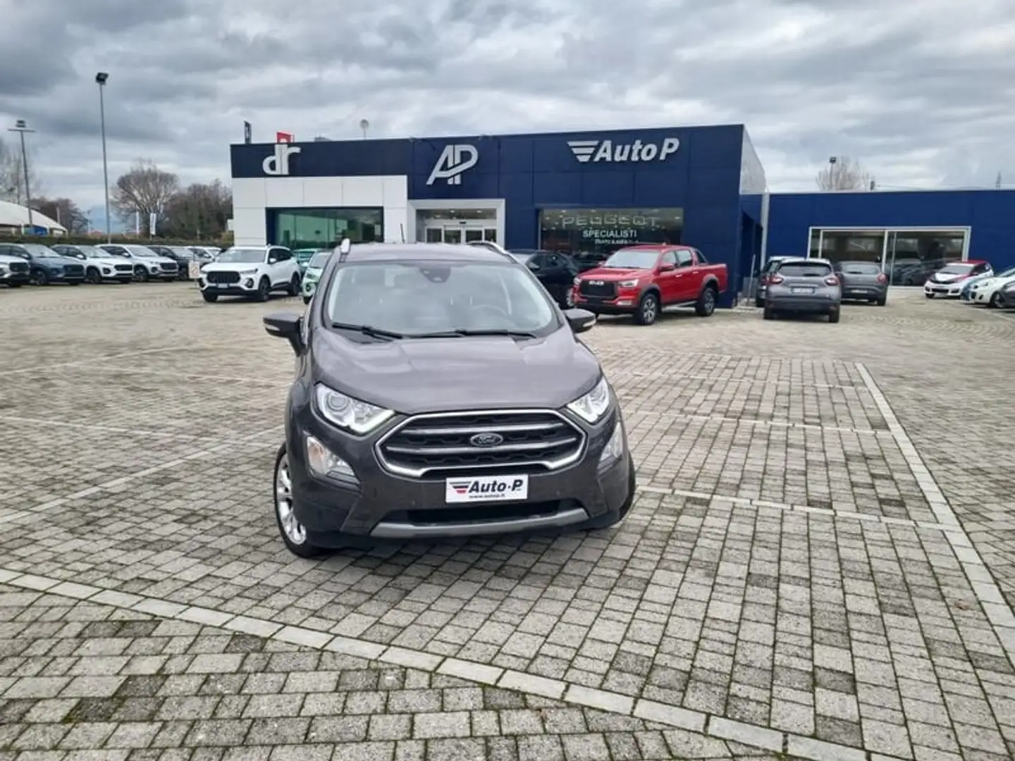 Ford EcoSport 1.0 EcoBoost 125 CV Start&Stop Titanium Grigio - 1