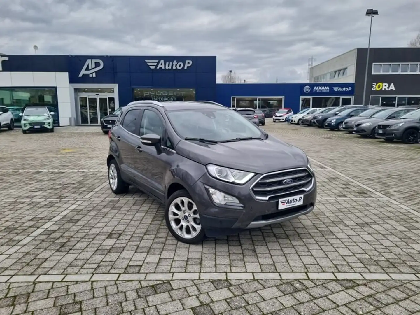Ford EcoSport 1.0 EcoBoost 125 CV Start&Stop Titanium Grigio - 2