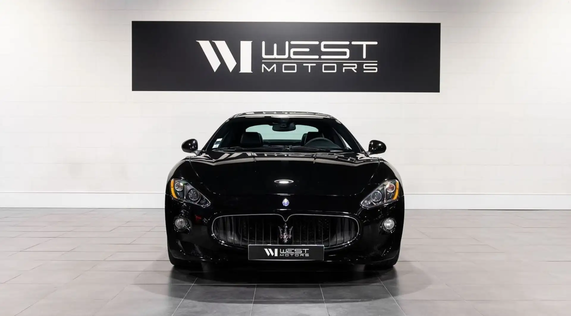 Maserati GranTurismo SPORT 4.7 V8 440 BVR – Immat France Bose Schwarz - 2
