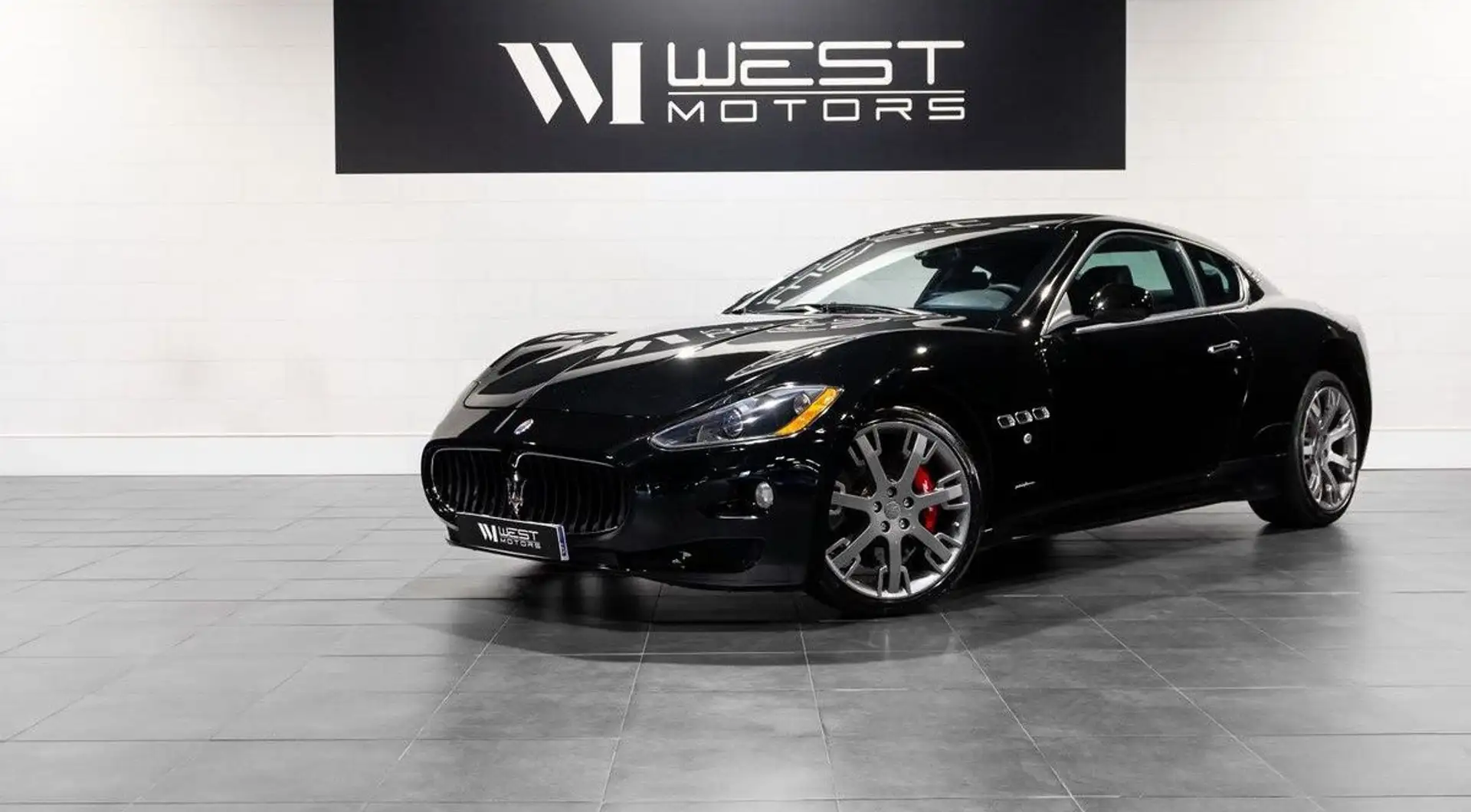 Maserati GranTurismo SPORT 4.7 V8 440 BVR – Immat France Bose Schwarz - 1
