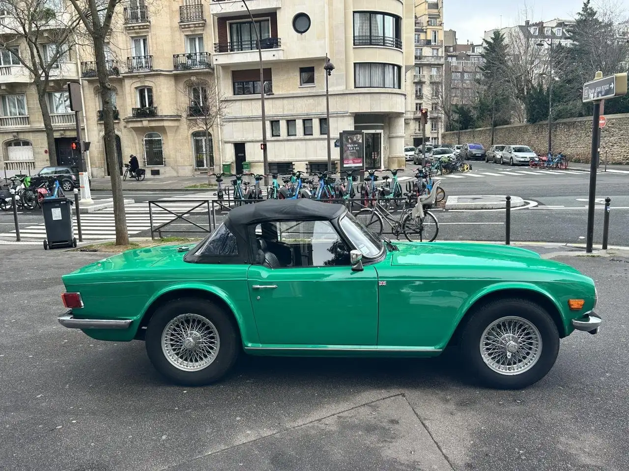 Triumph TR6 cabriolet overdrive, foto 4