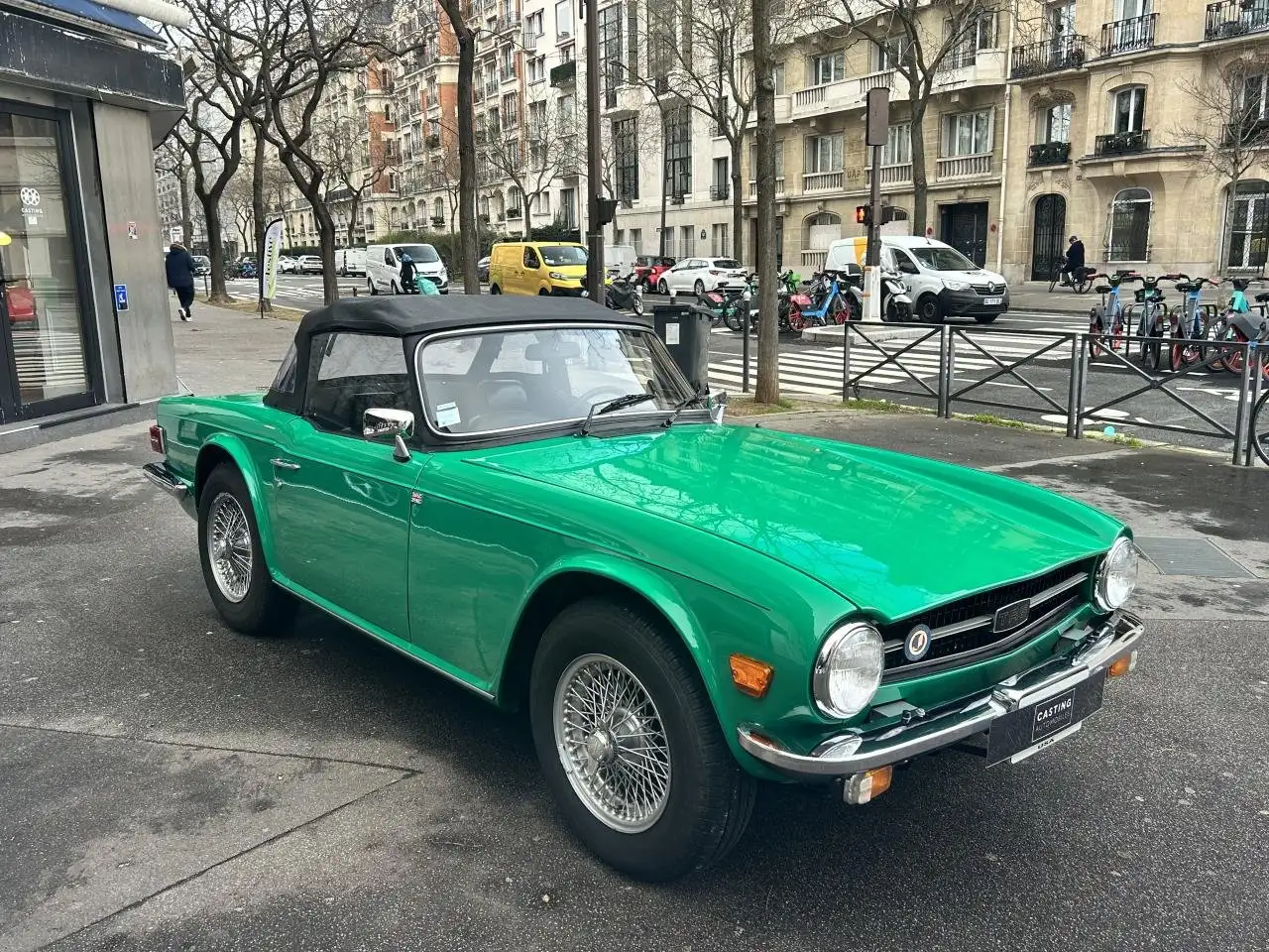 Triumph TR6 cabriolet overdrive, foto 3