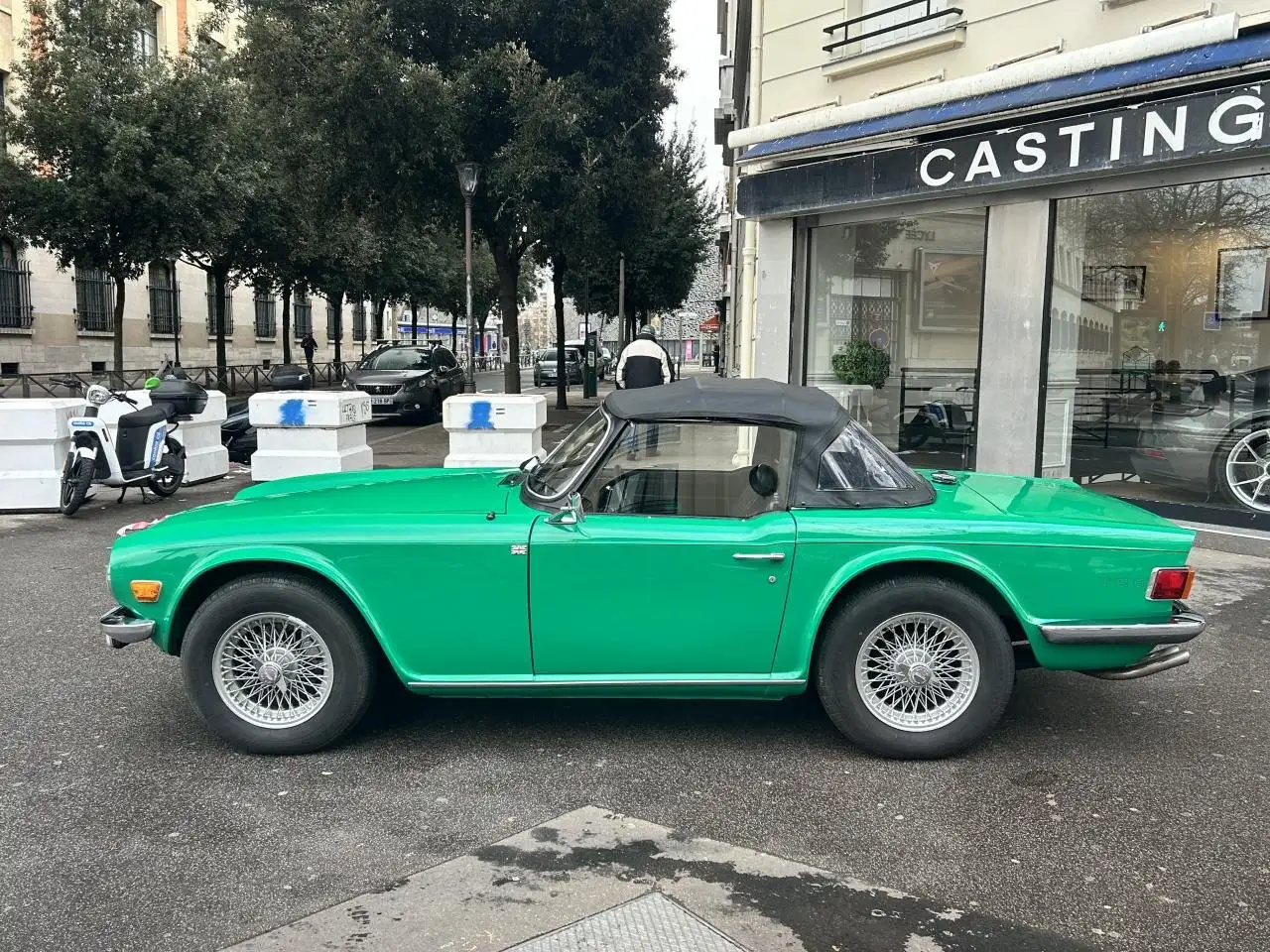 Triumph TR6 cabriolet overdrive, foto 8