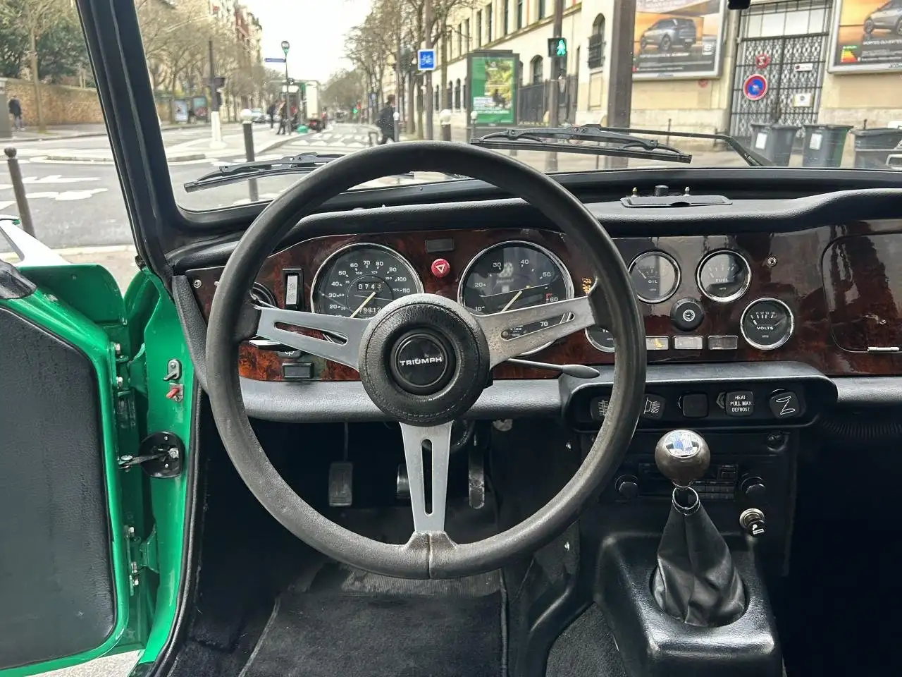 Triumph TR6 cabriolet overdrive, foto 10