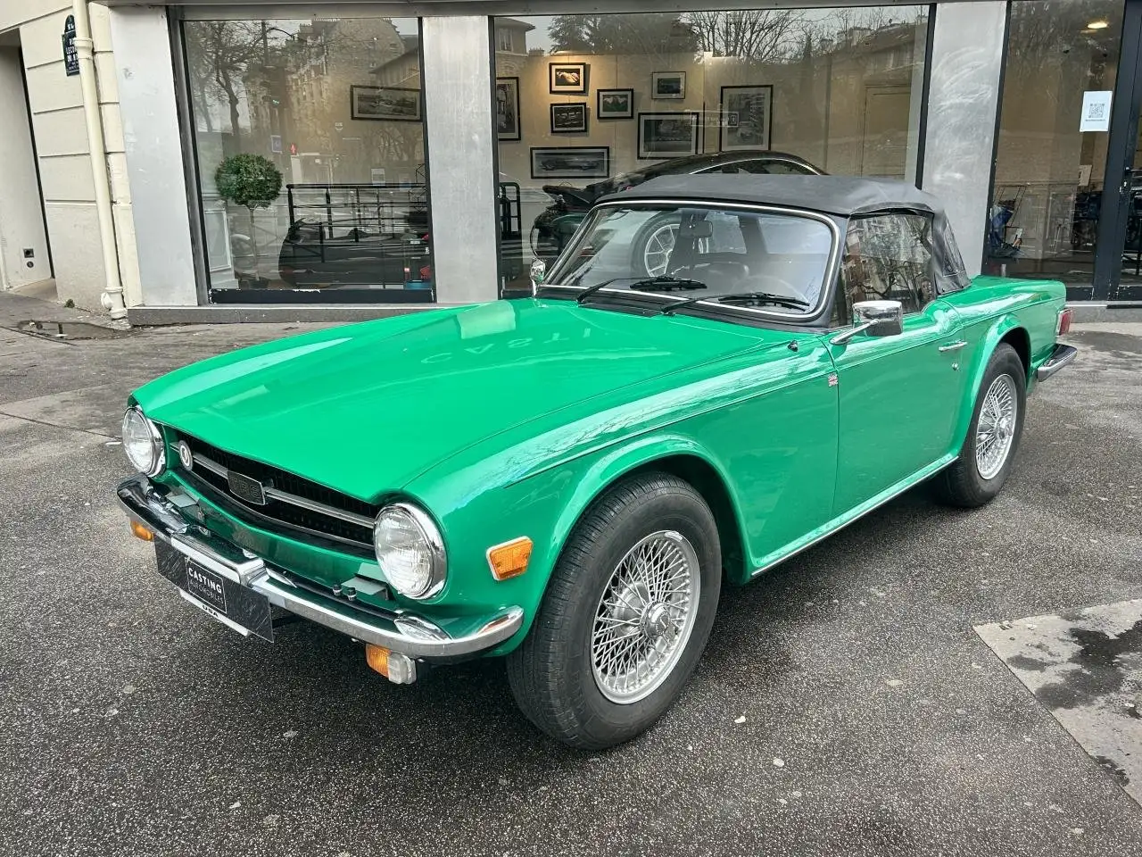 Triumph TR6 cabriolet overdrive, foto 1