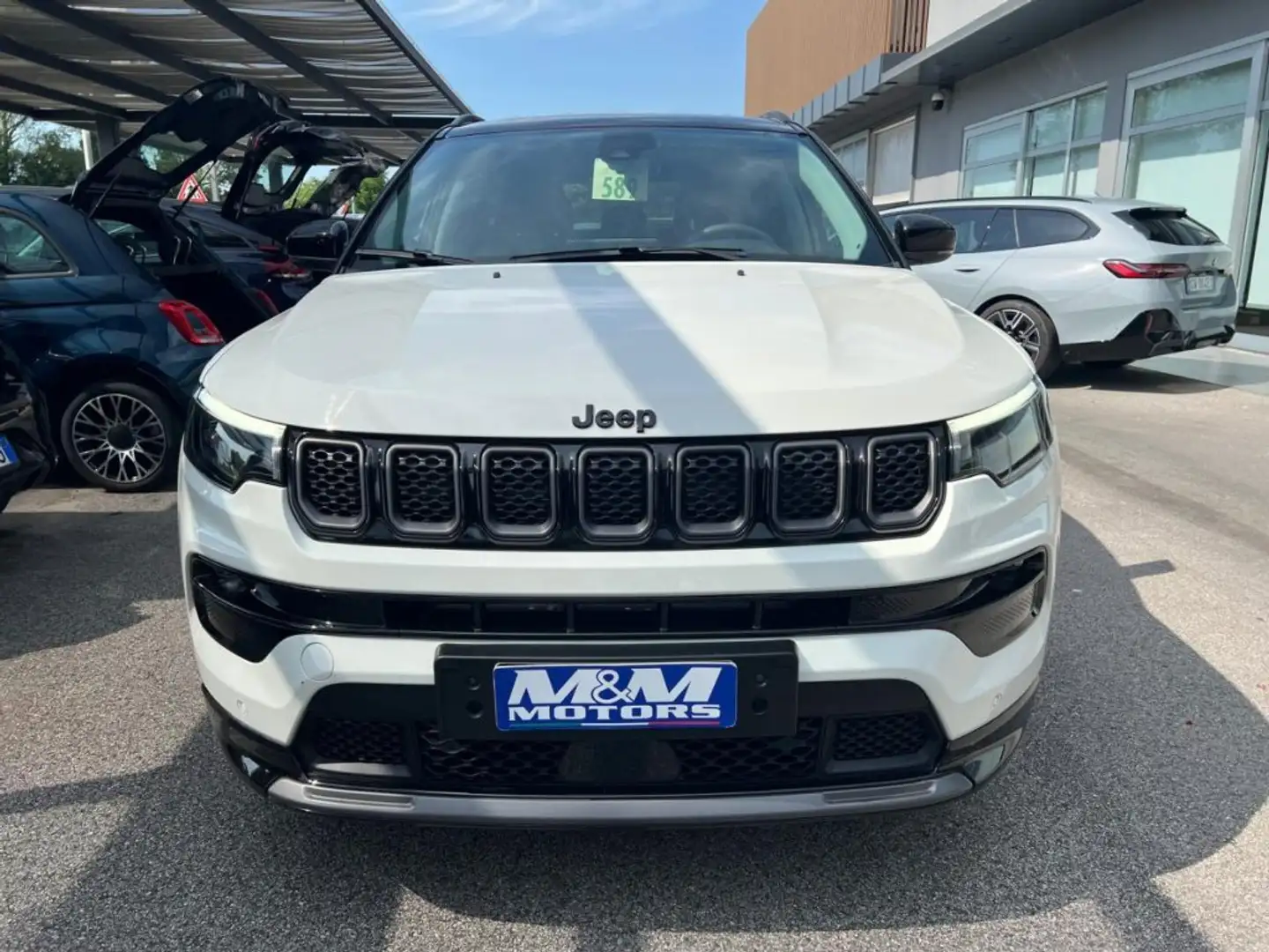 Jeep Compass 1.5 Turbo T4 130CV MHEV 2WD S #VARI COLORI Bianco - 2