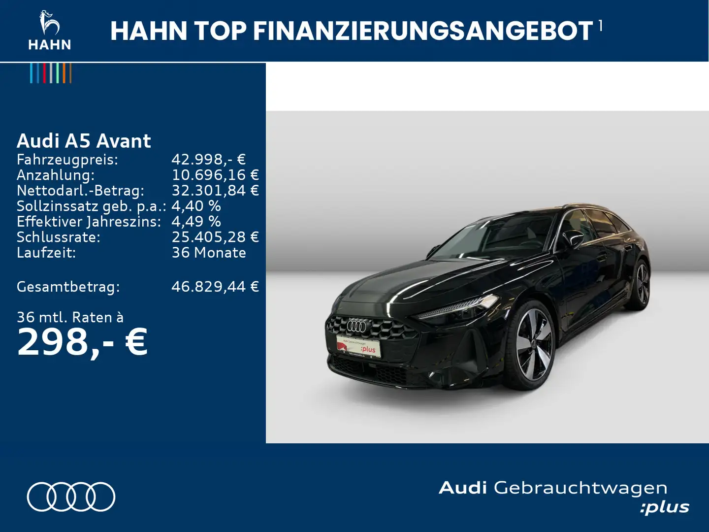 Audi A5 TFSI Navi AHK LED Virtual Tech CAM Carp Schwarz - 2