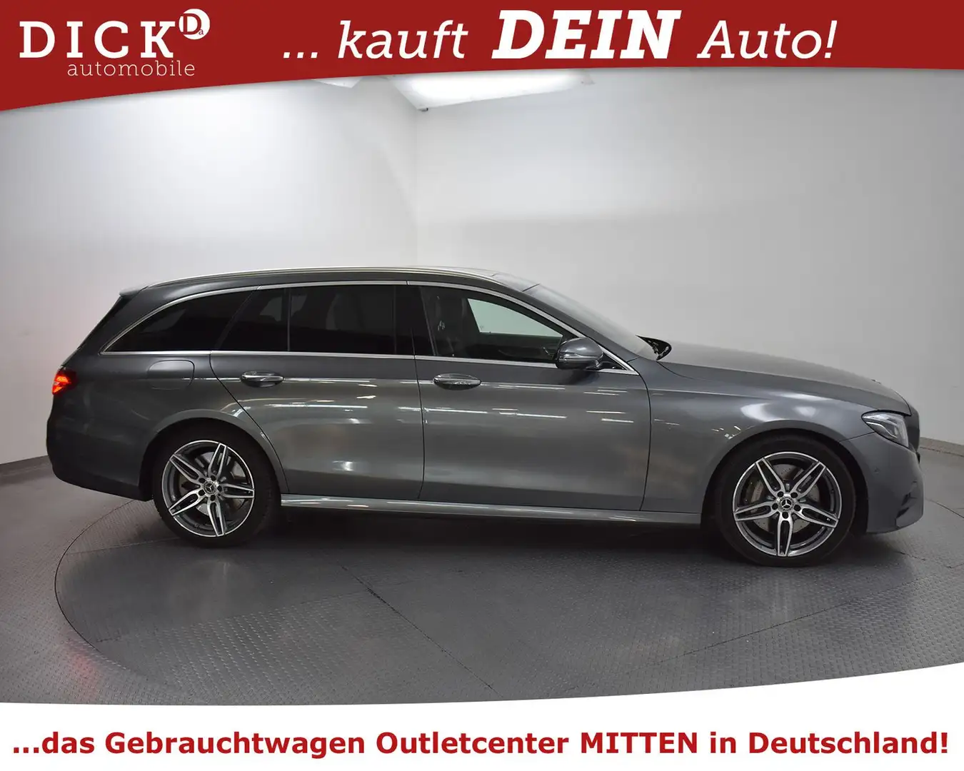 Mercedes-Benz E 400 E400CGI T 4M AMG Line WIDES+MULTIB+STHZ+BURM+360 Grau - 2