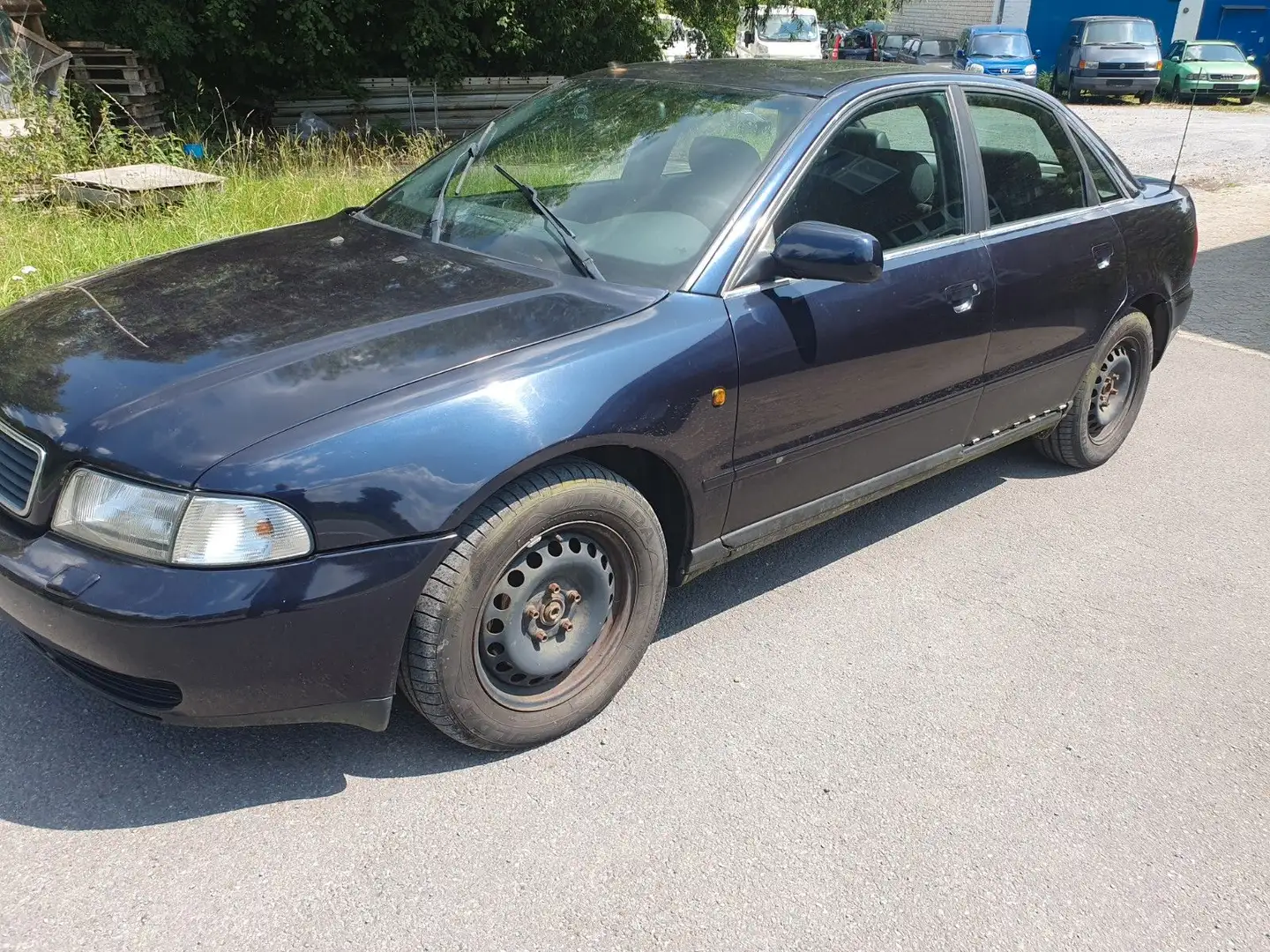 Audi A4 Leder,SHZ,KLA,SHD,TMP,CD WECHSLER,ZR BEI 150K Bleu - 2