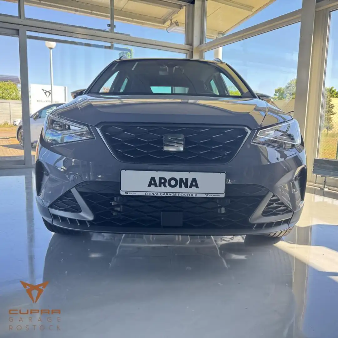 SEAT Arona 🔥 FR BLACK EDITION🔥 DSG SHZ+NAVI+LED+RÜCKFAHRKAM Grau - 1