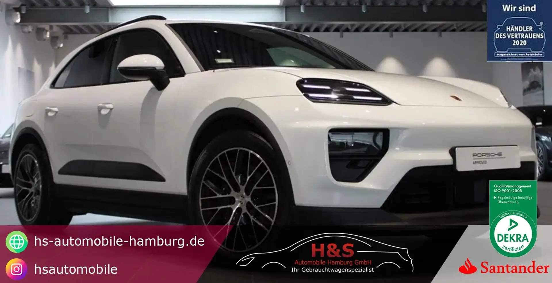 Porsche Macan Electric*Panorama Blanc - 1