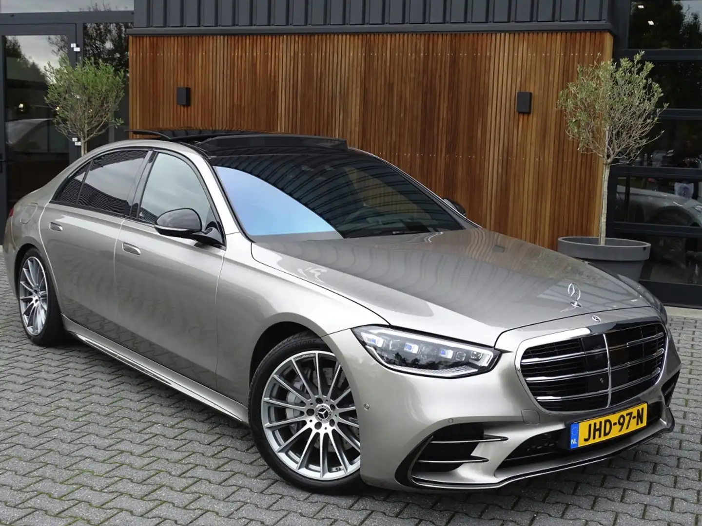 Mercedes-Benz S 580 e 4M 510PK Lang AMG L. Designo / Burmester / carbo Gris - 2