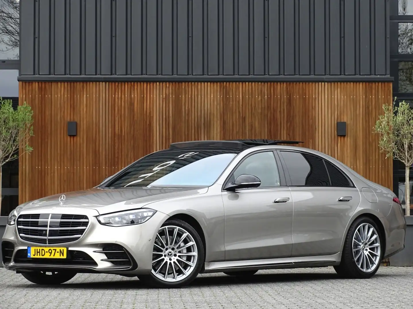 Mercedes-Benz S 580 e 4M 510PK Lang AMG L. Designo / Burmester / carbo Gris - 1
