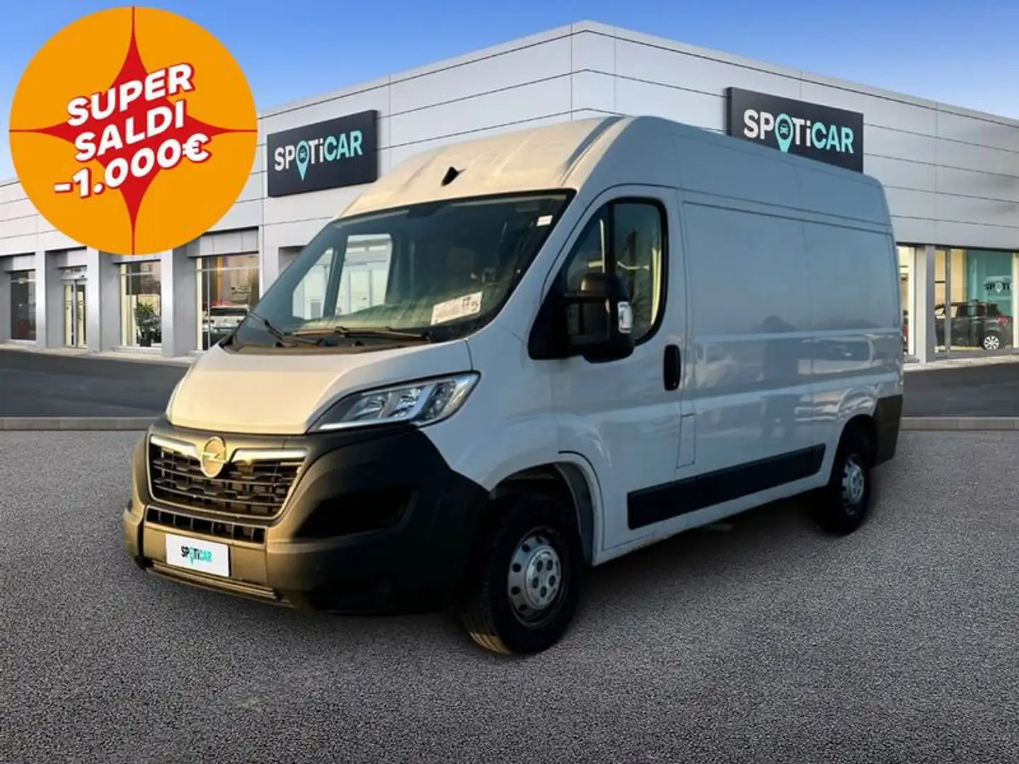 Opel Movano Cass. Al. 35 L2 BlueHDi 140 S&S Bianco - 1