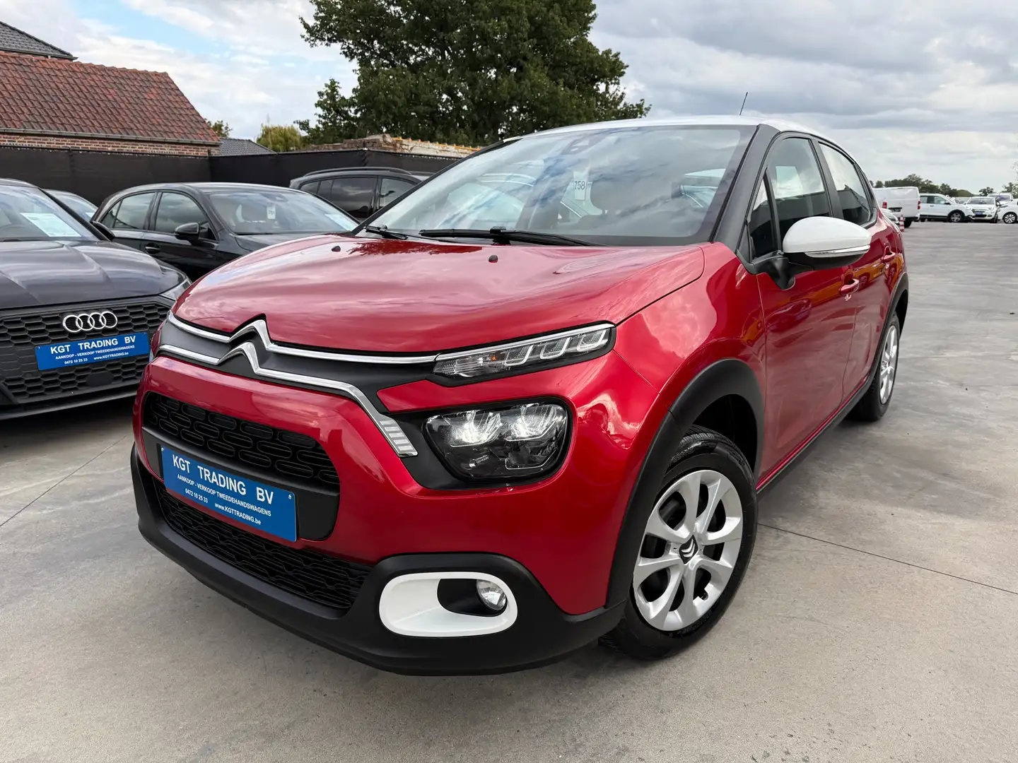 Citroen C3 1.2i PURETECH BLUETOOTH DAB PDC FULL LED AIRCO Rosso - 1