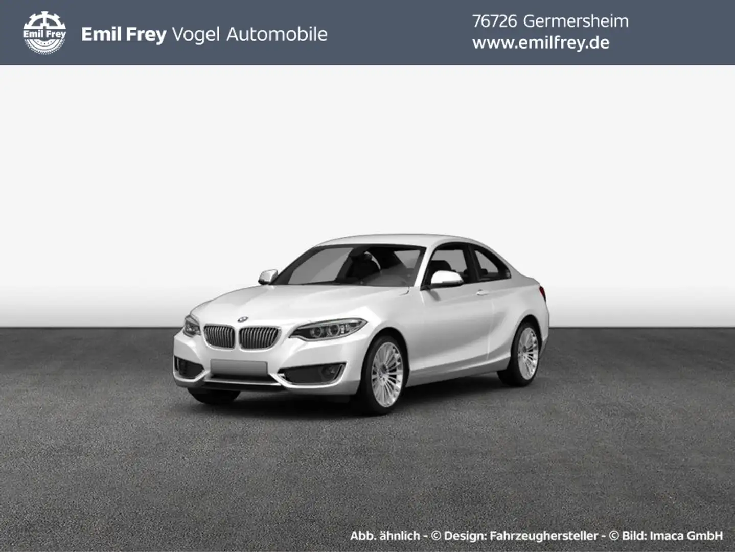 BMW 218 i Coupe M Sport PDC* SHZ* Klimaautomatik Weiß - 1