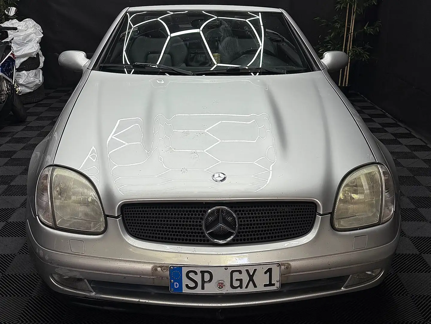 Mercedes-Benz SLK 200 Cabrio Silber - 2