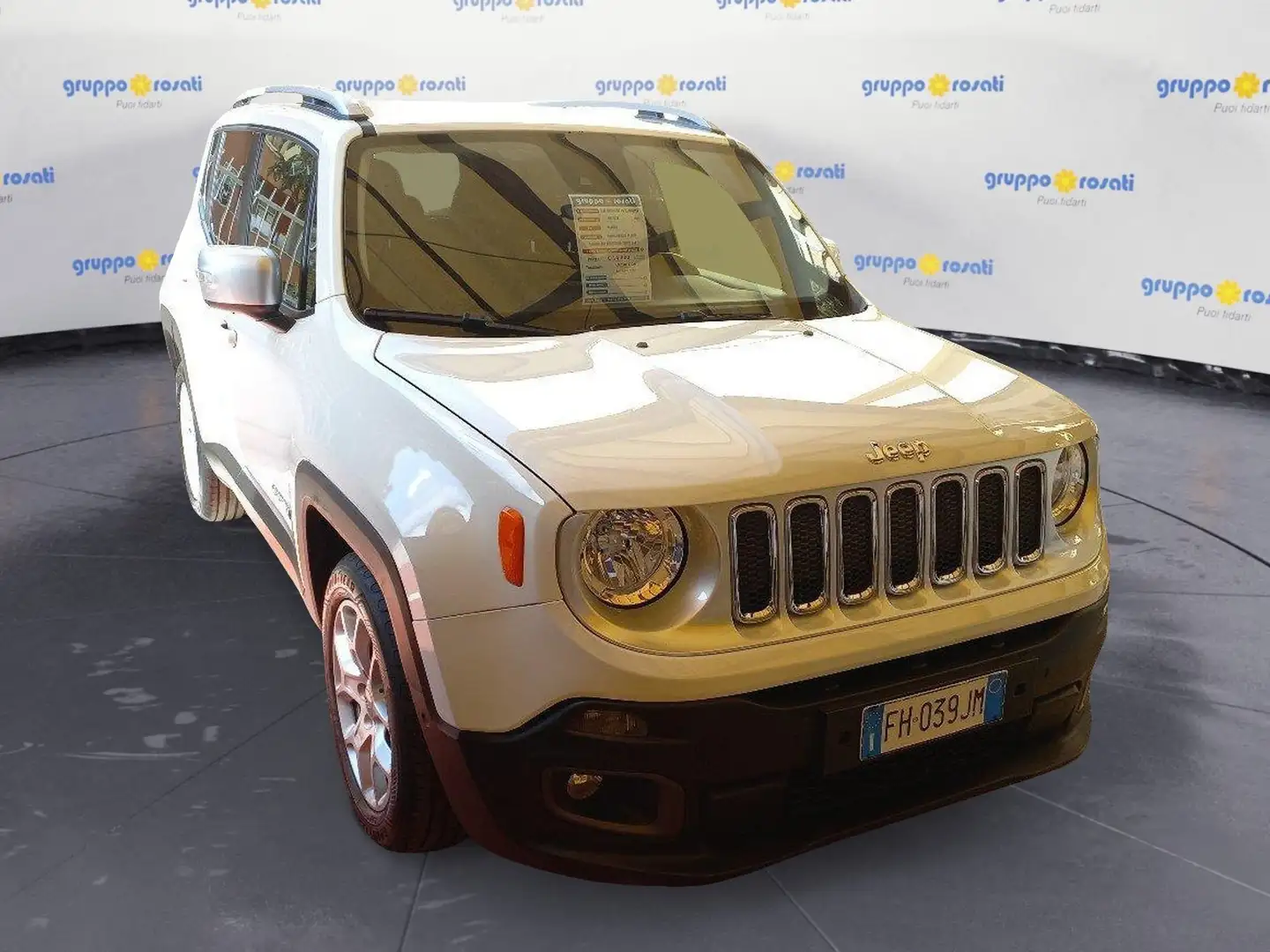 Jeep Renegade 1.6 mjt Limited fwd 120cv E6 Bianco - 1