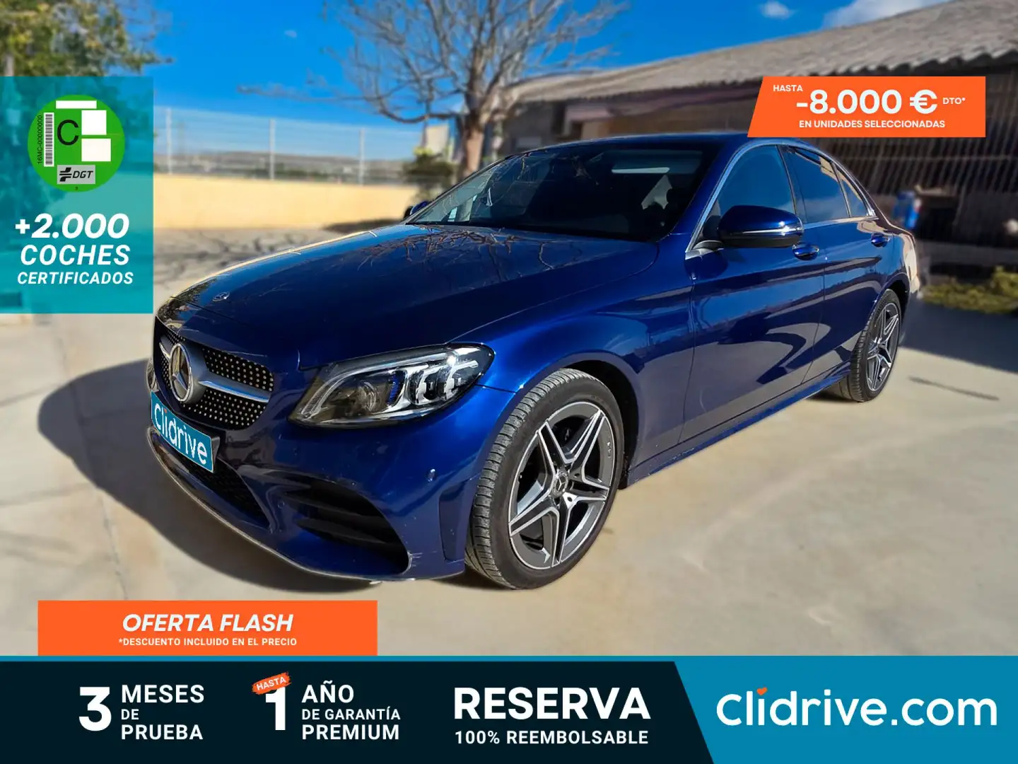 Mercedes-Benz C 220 d Azul - 1