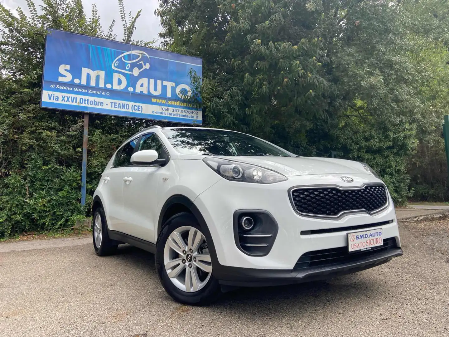 Kia Sportage 1.7 CRDI 2WD Business Class Bianco - 1