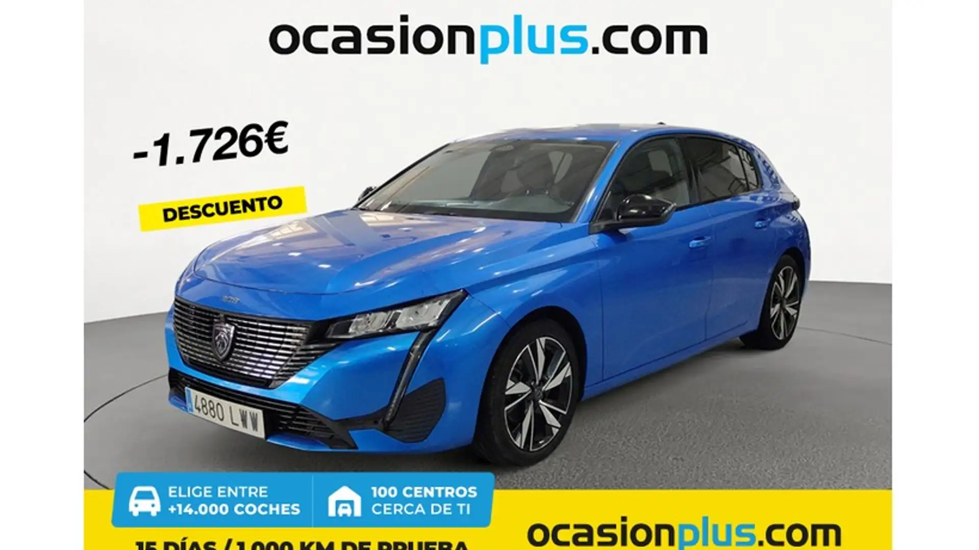 Peugeot 308 1.2 PureTech S&S Allure 130 Blu/Azzurro - 1